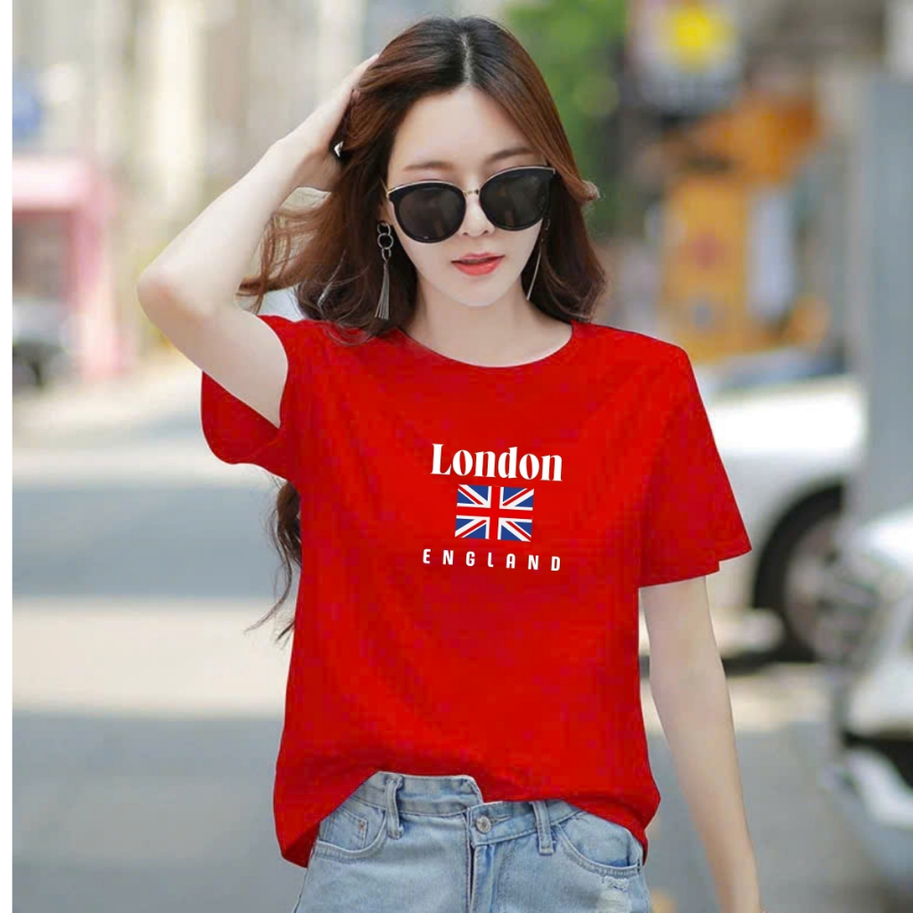 [Form Rộng] Áo phông nữ in chữ 'LONDON' - LOZA RT8203_thumbnail_2
