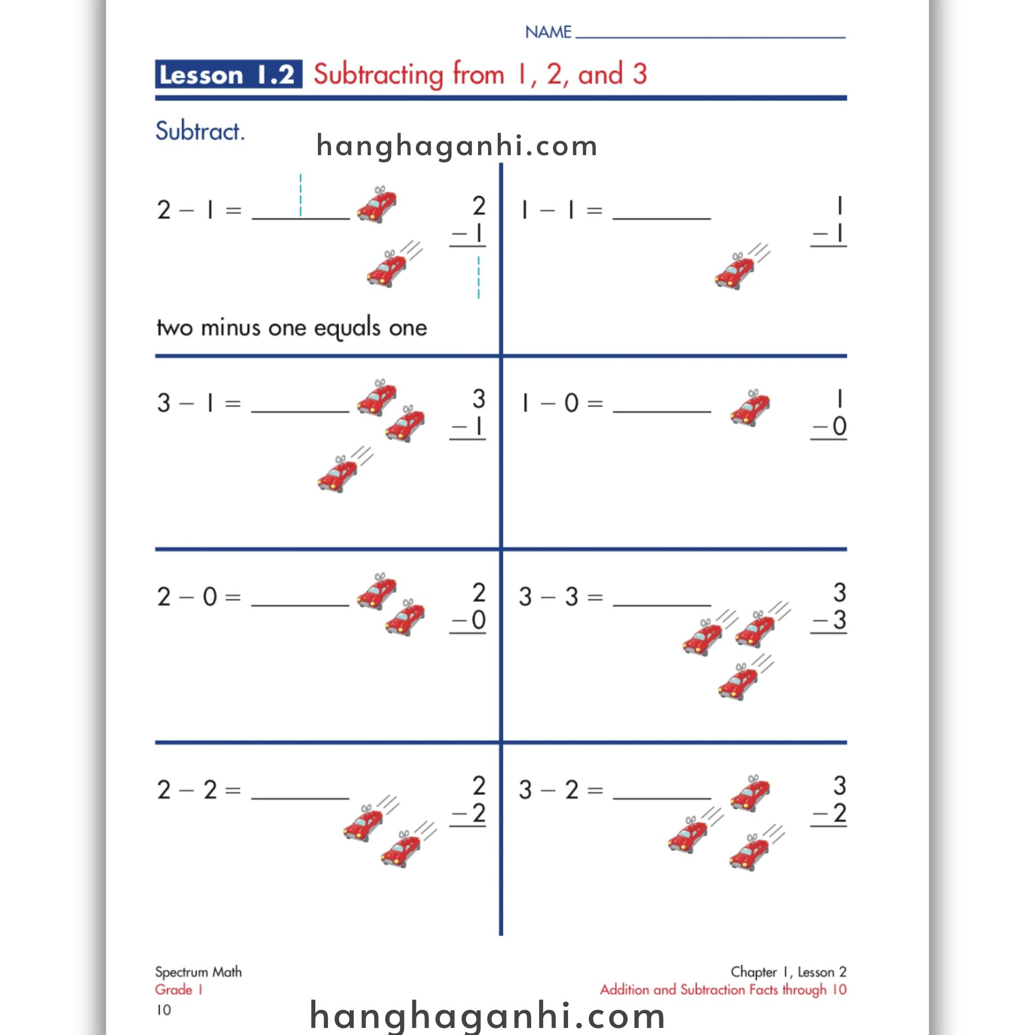 Spectrum Math Workbook Grade 1- Sách Toán Tiếng Anh cho bé lớp 1_thumbnail_11