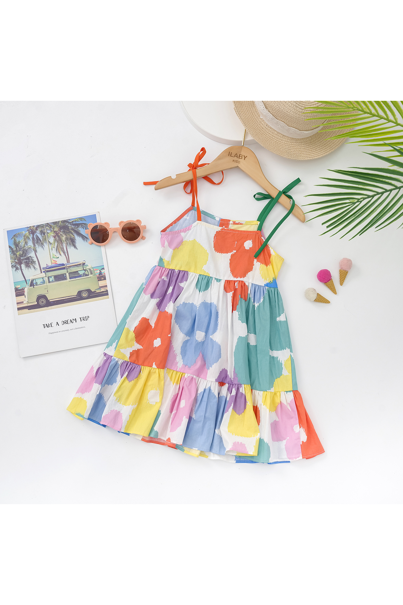 Váy hai dây phối màu dây nổi_thumbnail_3