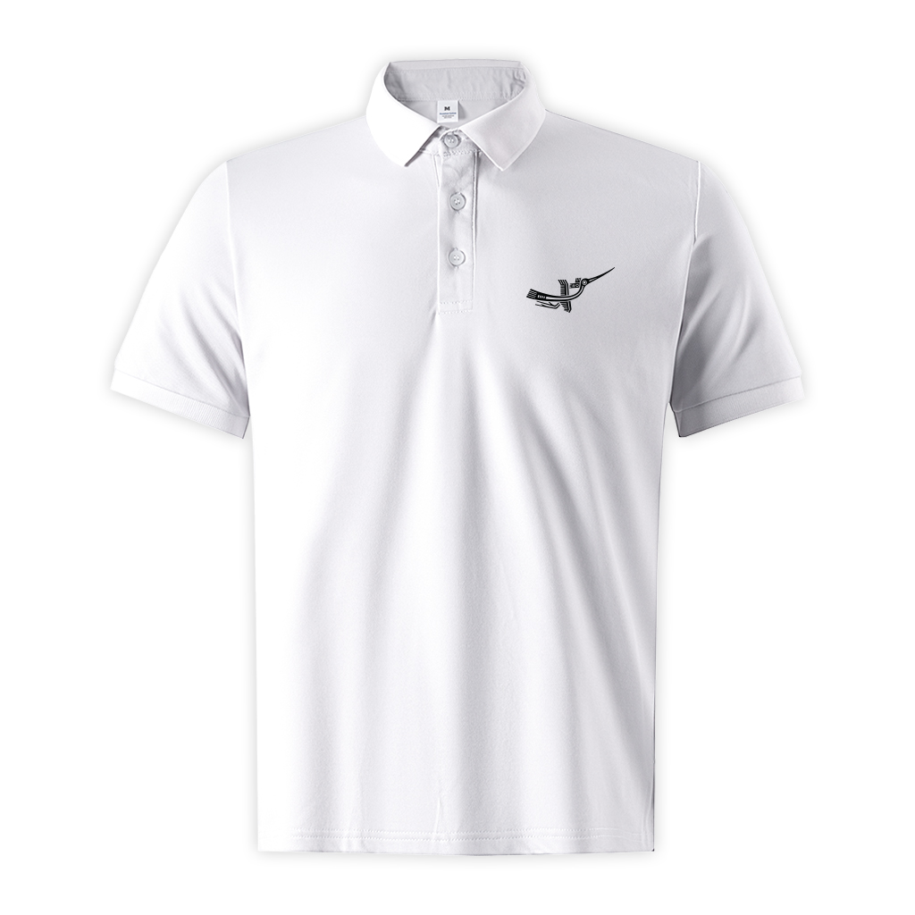 Áo polo cá sâu nam phong cách vintage PLCSD2437 Miucho Iconic vải polyester bền nhẹ chống nhăn_thumbnail_0