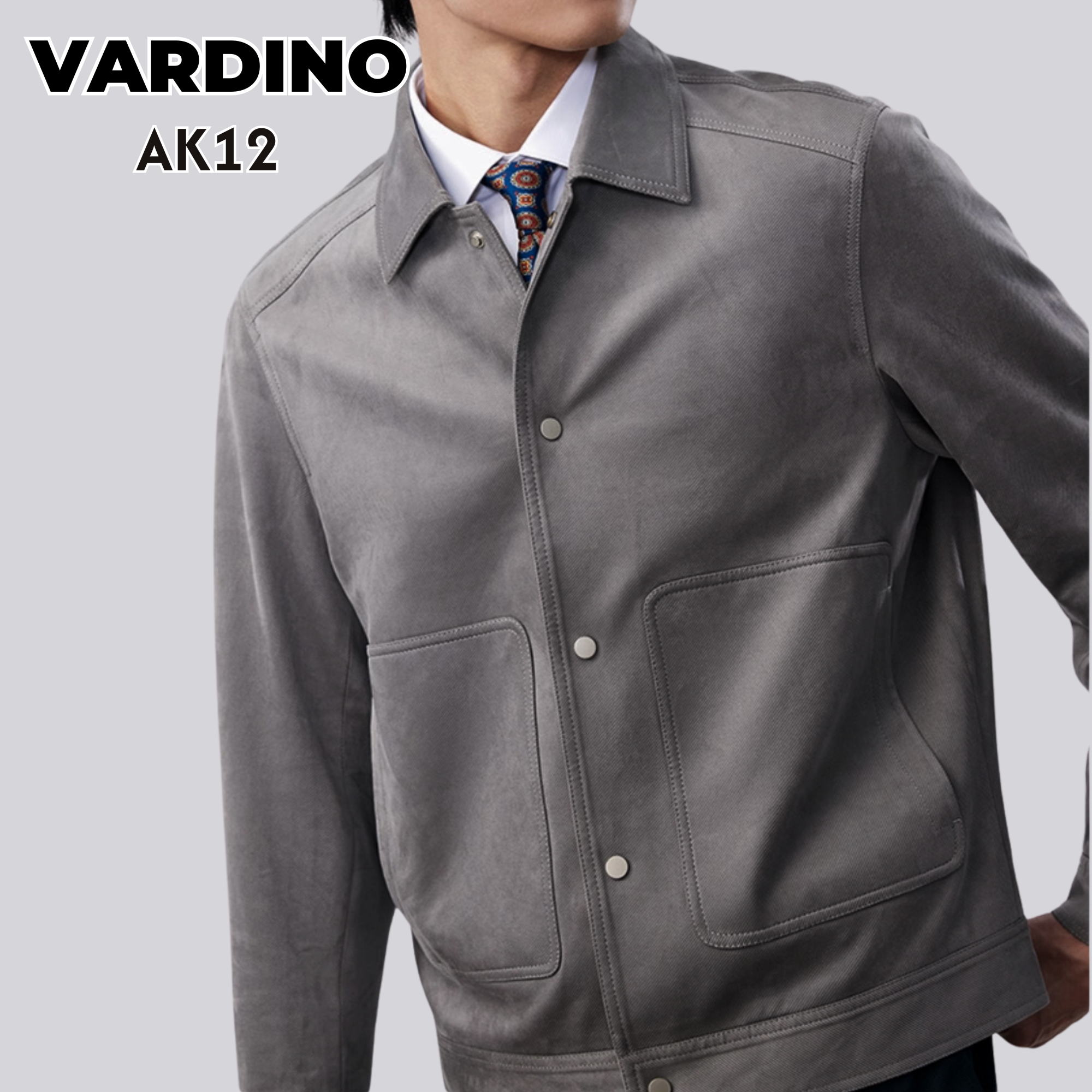 Áo da lộn công sở Vardino AK12_thumbnail_0