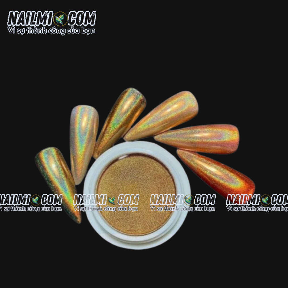 Tráng gương Vàng - Ánh cầu vồng - dạng nén (hũ)_thumbnail_2