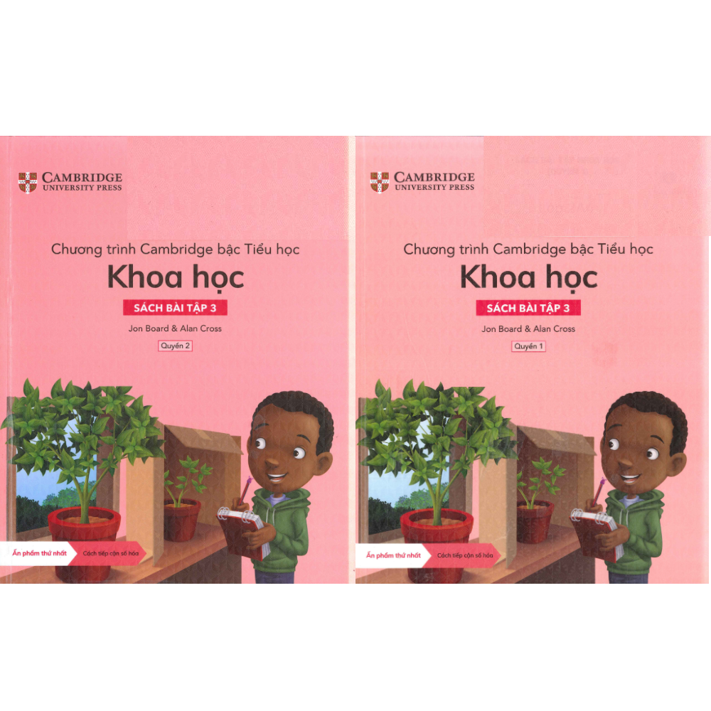 Cambridge Song Ngữ bậc Tiểu học – KHOA HỌC – Sách Bài Tập 3 – Quyển 1 & 2