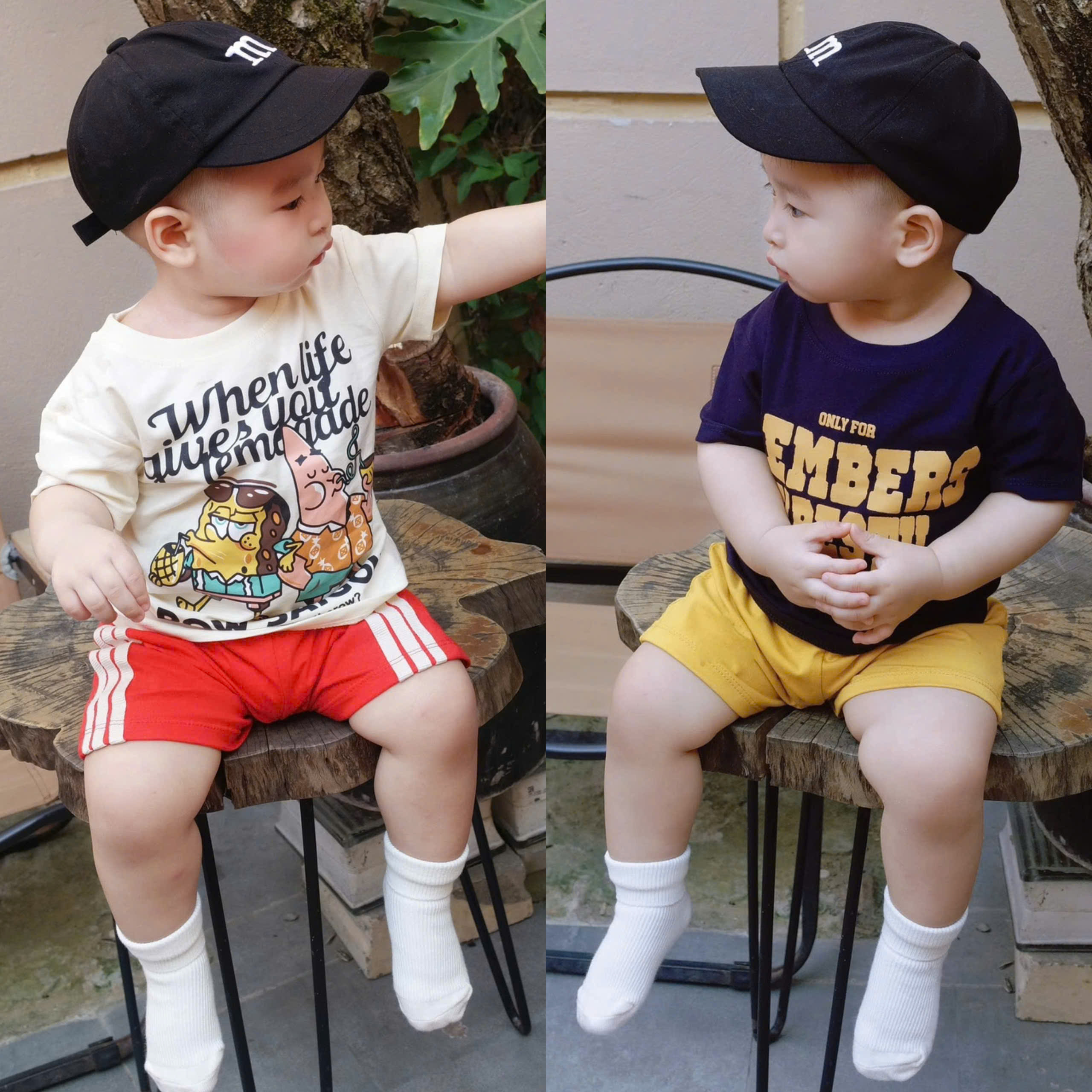 A93 SET 2 BỘ CỘC WHEN LIFE NHÀ CUTE- A100.155