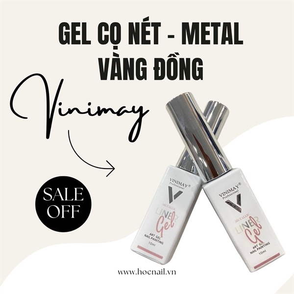 Gel cọ nét - Metal - Vàng đồng - Vinimay_thumbnail_1