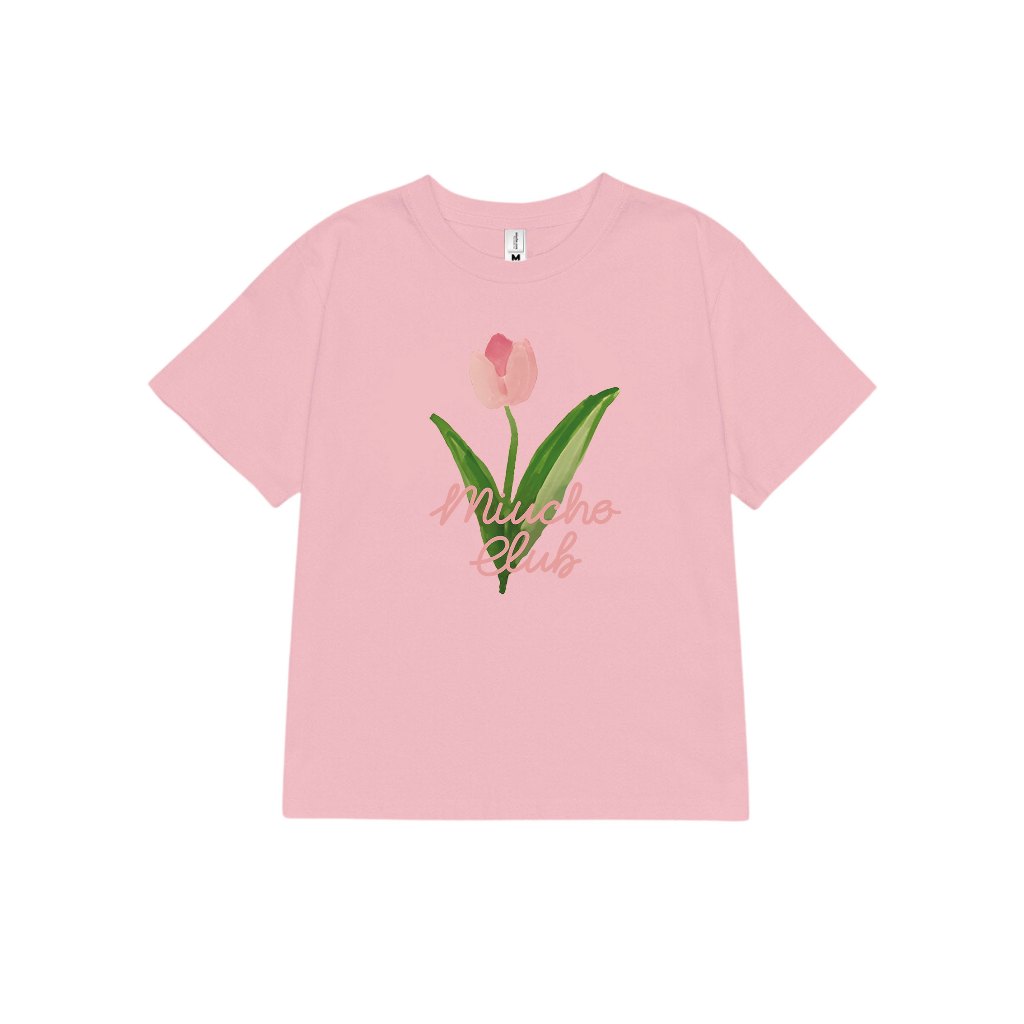 Áo baby tee hoa tuplip xinh xắn ABD306 Miucho cotton cổ tròn in graphic_thumbnail_16