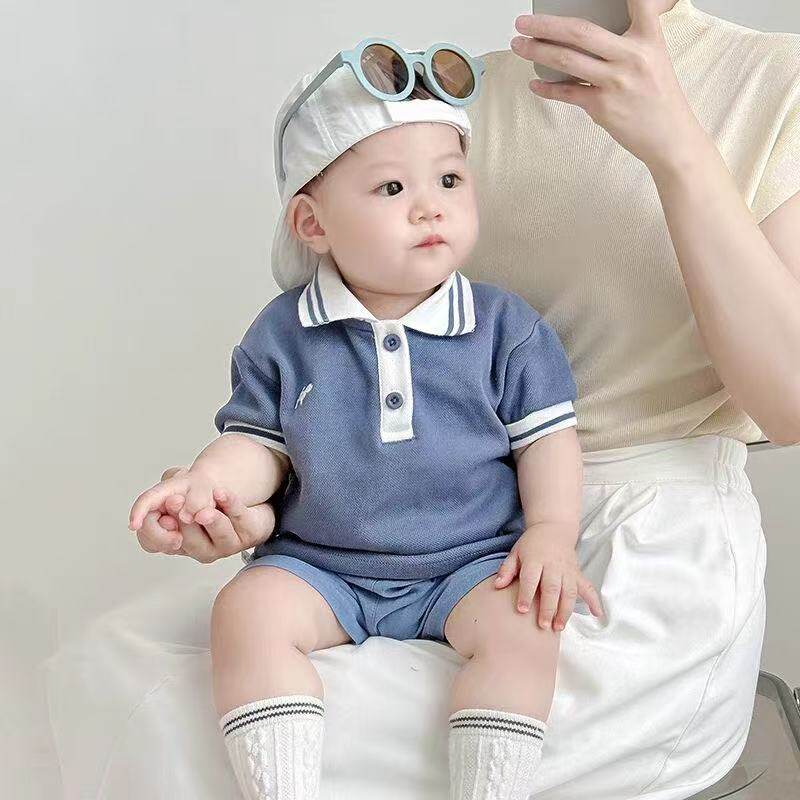 Áo Polo Bé Trai MUMBI Classic Nhã Nhặn