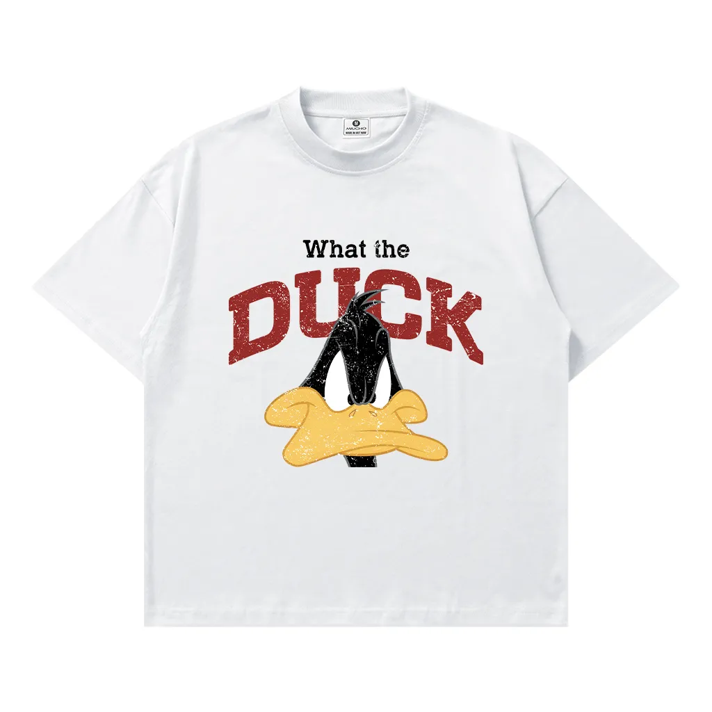 Áo thun boxy unisex DUCK Miucho 3117