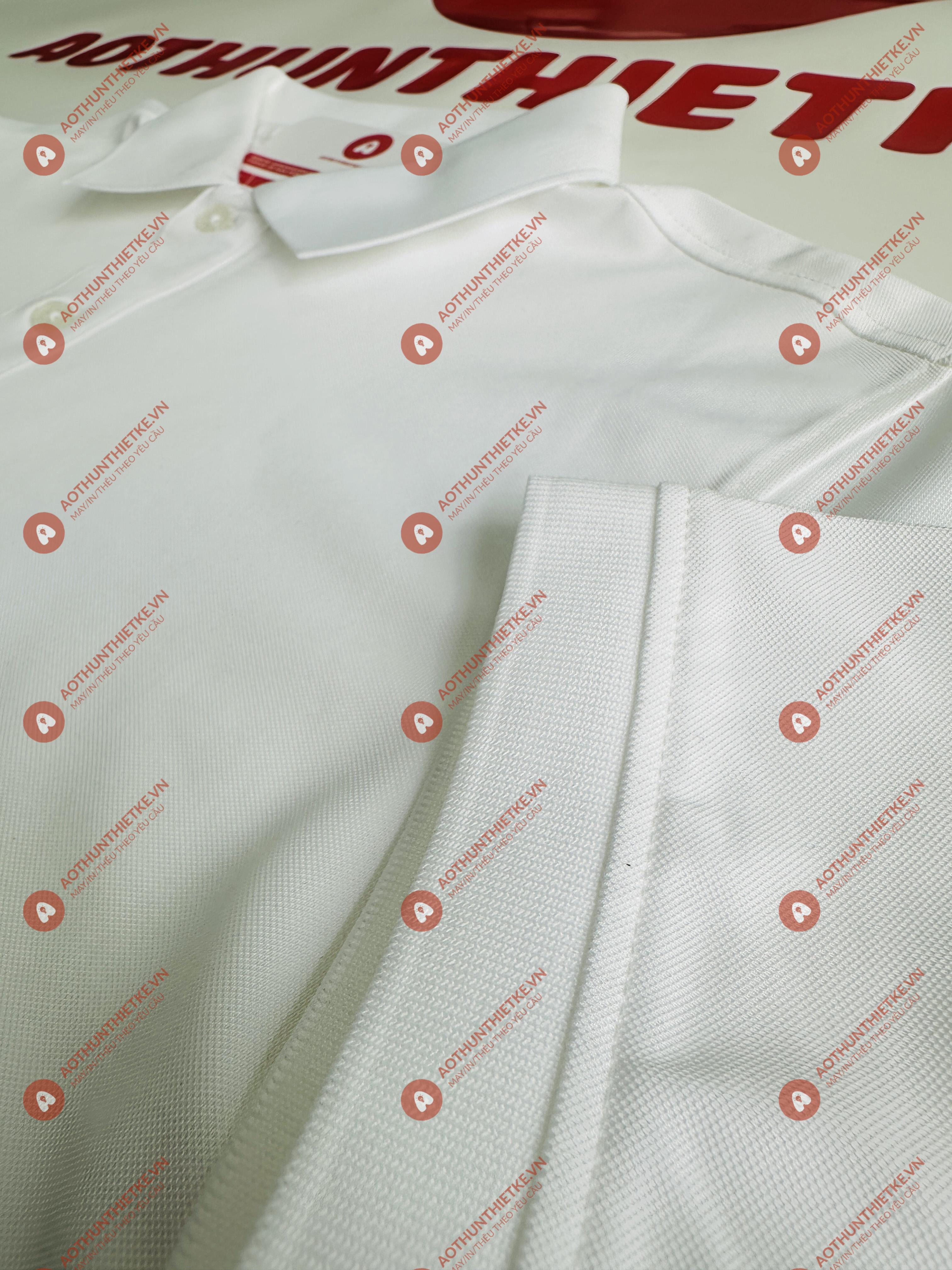 Áo Đồng Phục Polo Basic Trắng_thumbnail_2