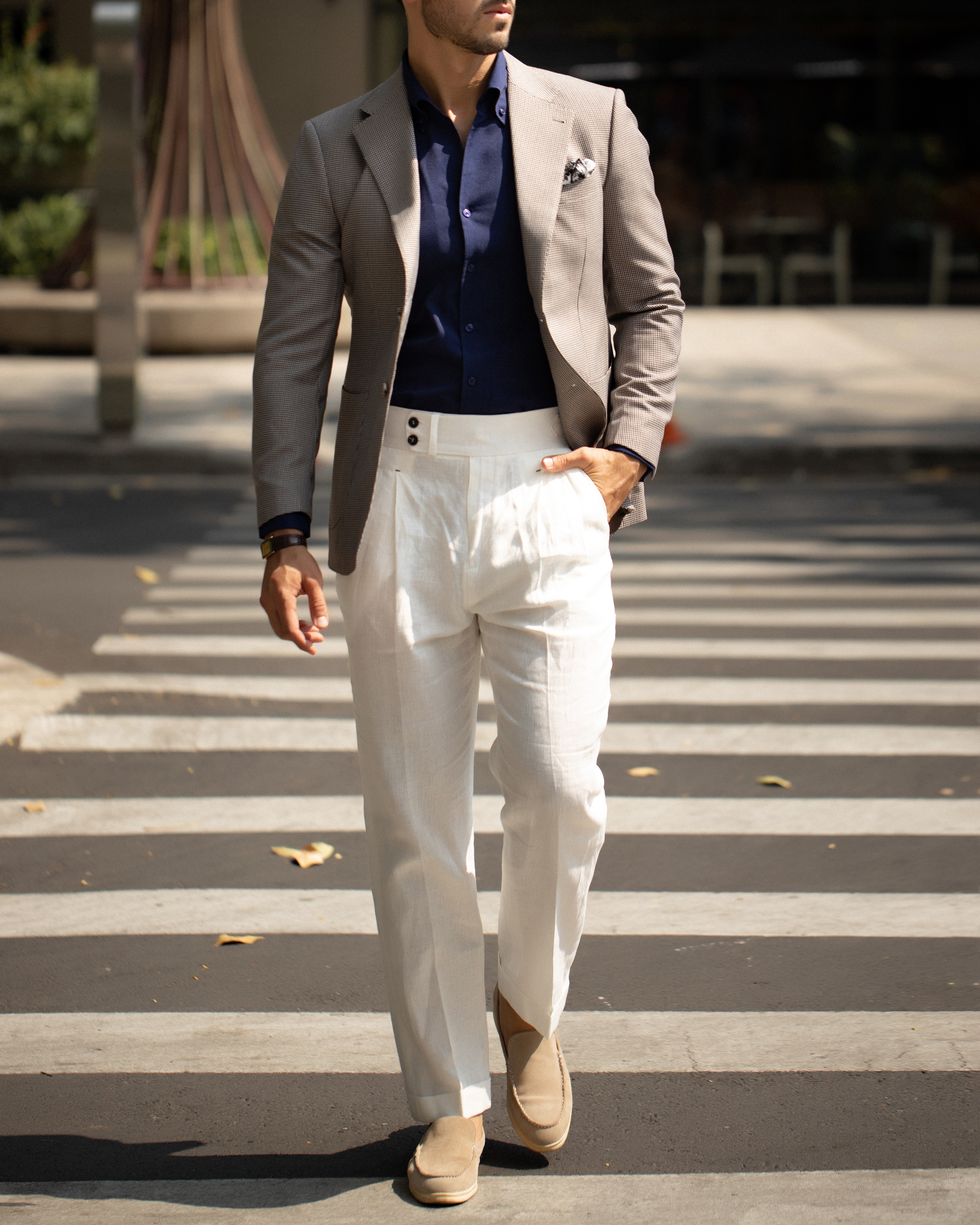 Premium Harold Houndstooth Blazer