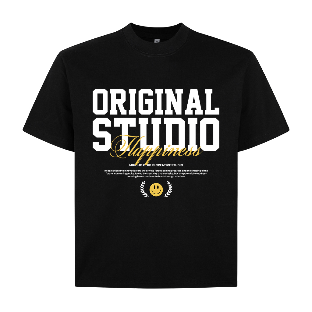 Áo phông nam local brand form boxy 2082 Miucho Club vải cotton 2c 250gsm cổ tròn in typography_thumbnail_13