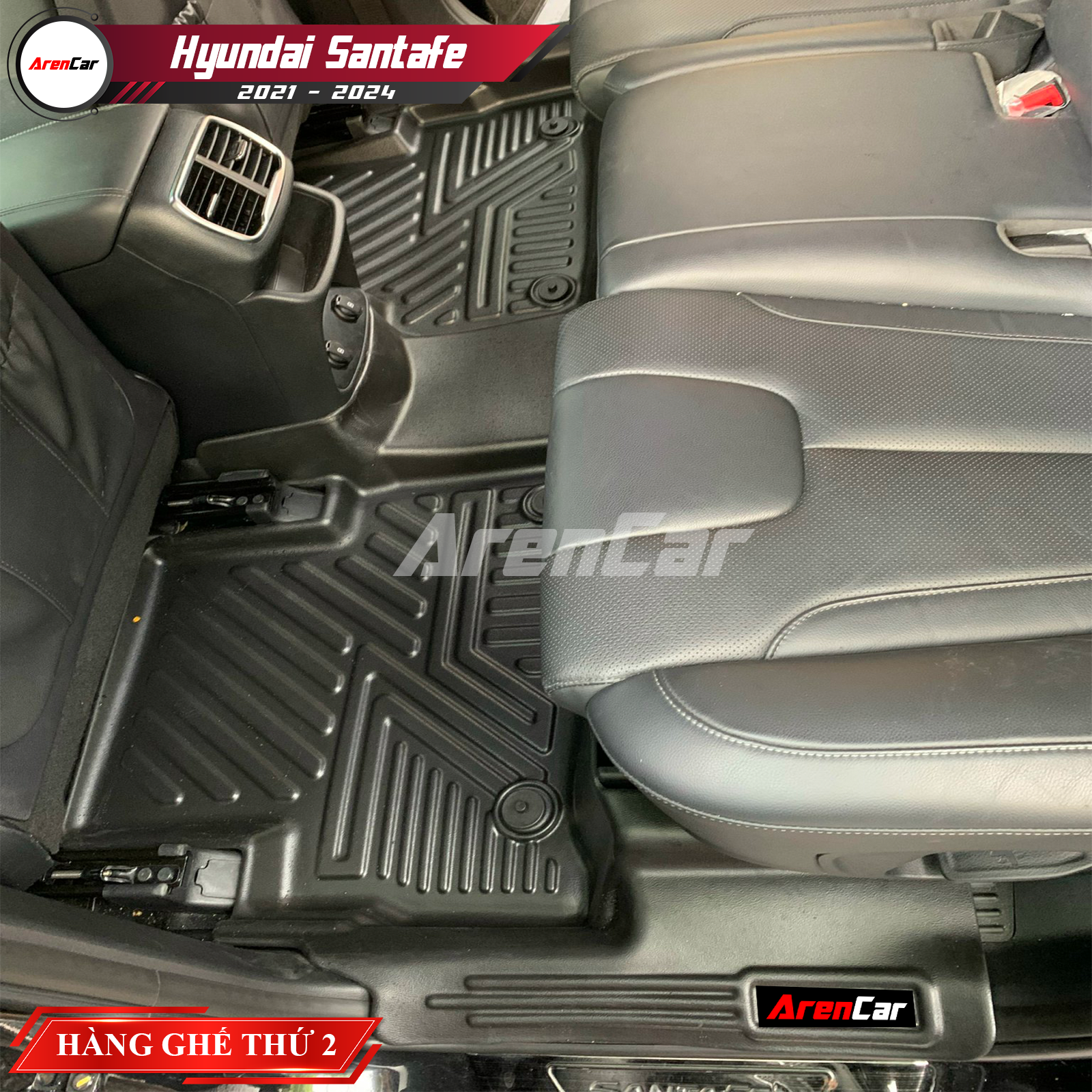 [Aren Car] Thảm Lót Sàn Ô Tô TPE Nhựa Đúc Hyundai Santafe_thumbnail_31