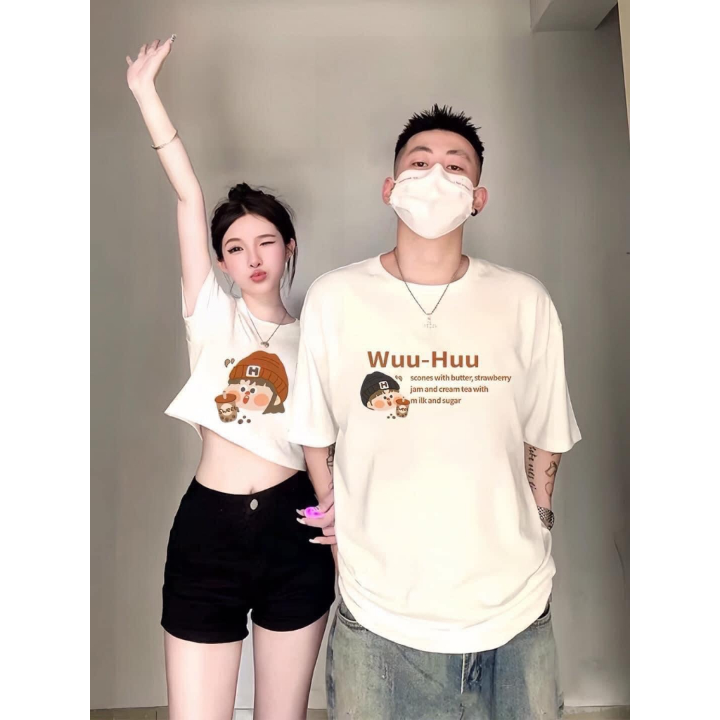 Áo cặp đôi in hình - Áo thun Nam nữ Loza G0065_thumbnail_3