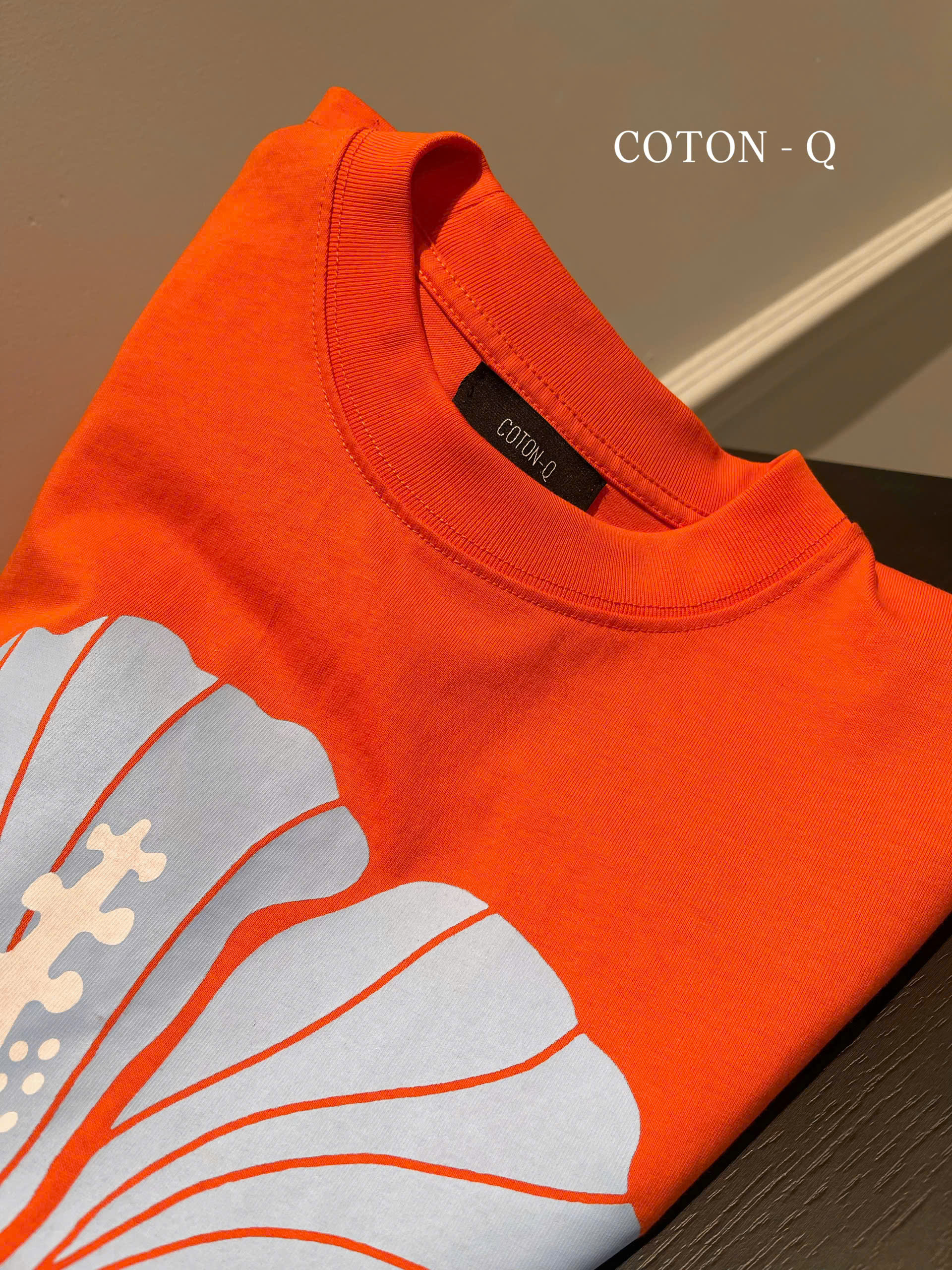 Áo thun hoa cam Coton Q_thumbnail_2