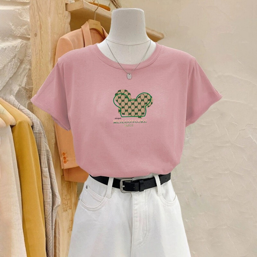 [Form Vừa] Áo phông nữ dáng vừa chất liệu 95% cotton - LOZA G0155_thumbnail_6