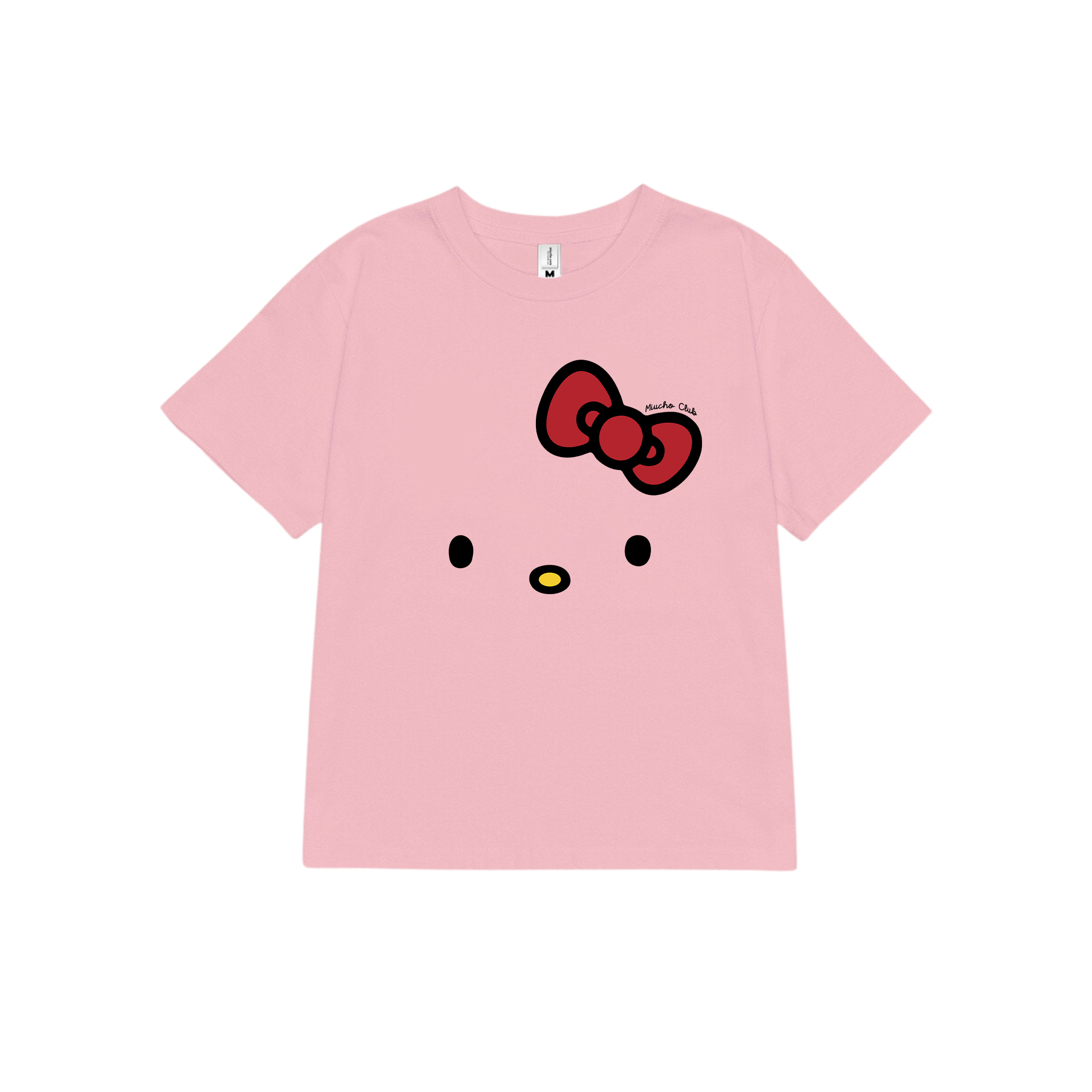 Áo thun baby tee mặt mèo đễ thương ABD1361 Miucho cổ tròn form rộng in mix_thumbnail_10