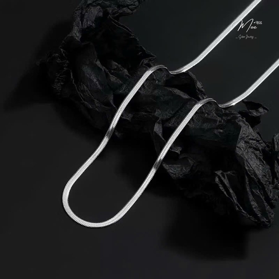 DN47 - Dây chuyền nam lụa bản dẹt 4mm_thumbnail_1