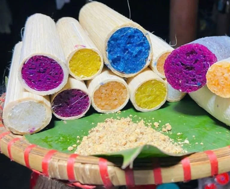 Hướng dẫn cách làm cơm lam Tây Bắc