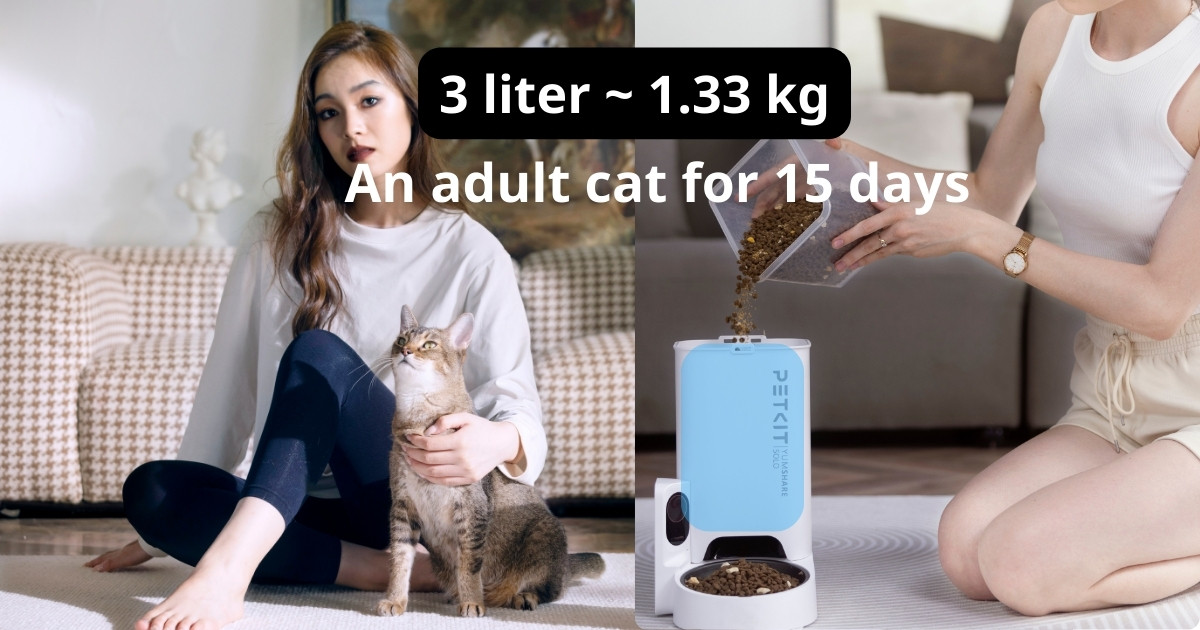 Petkit Solo YumShare Automatic Pet Feeder with Camera