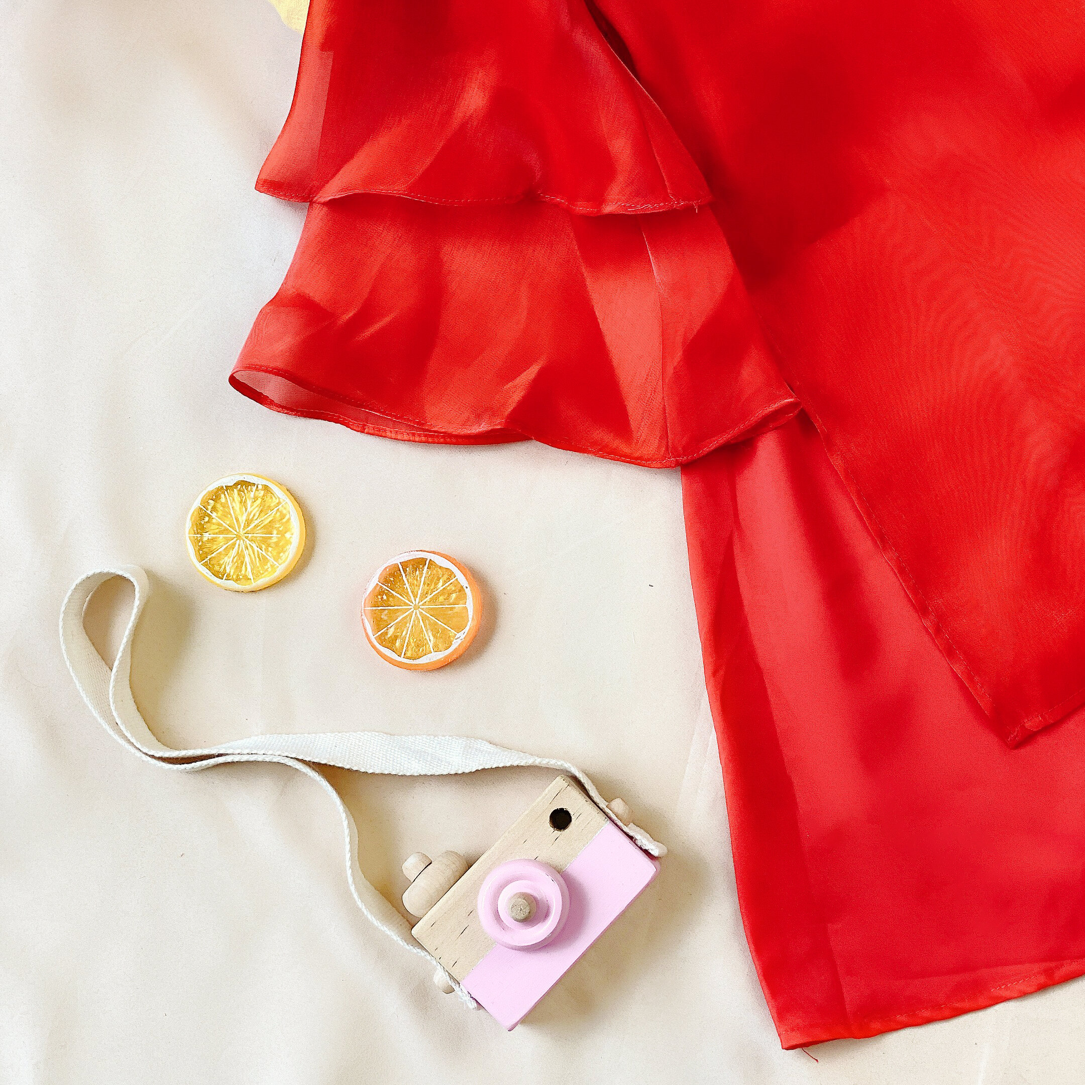 Áo dài tơ nơ cổ. Chân váy liền_thumbnail_6