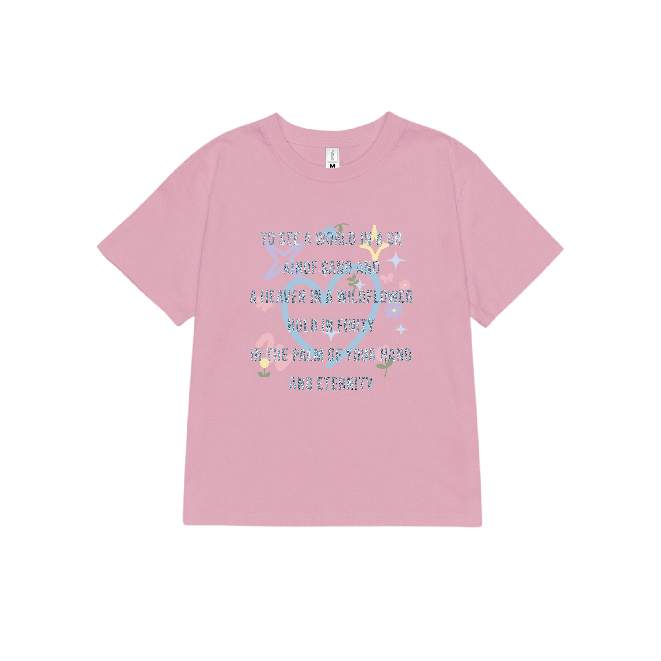 Áo Thun baby tee trái tim form ôm ABD1347 Miucho vải cotton co giãn in mix_thumbnail_0