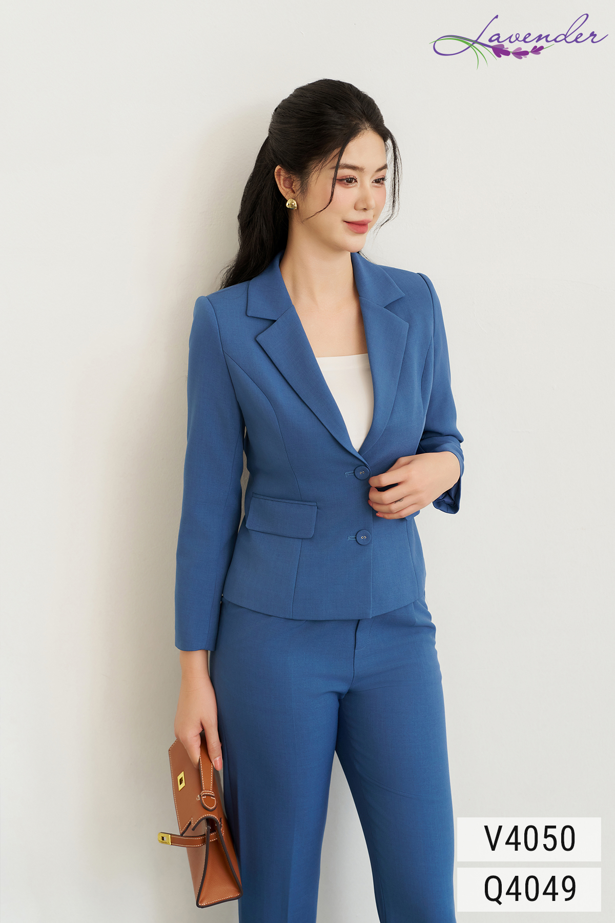 ÁO VEST màu xanh cổ ve V4050_thumbnail_3