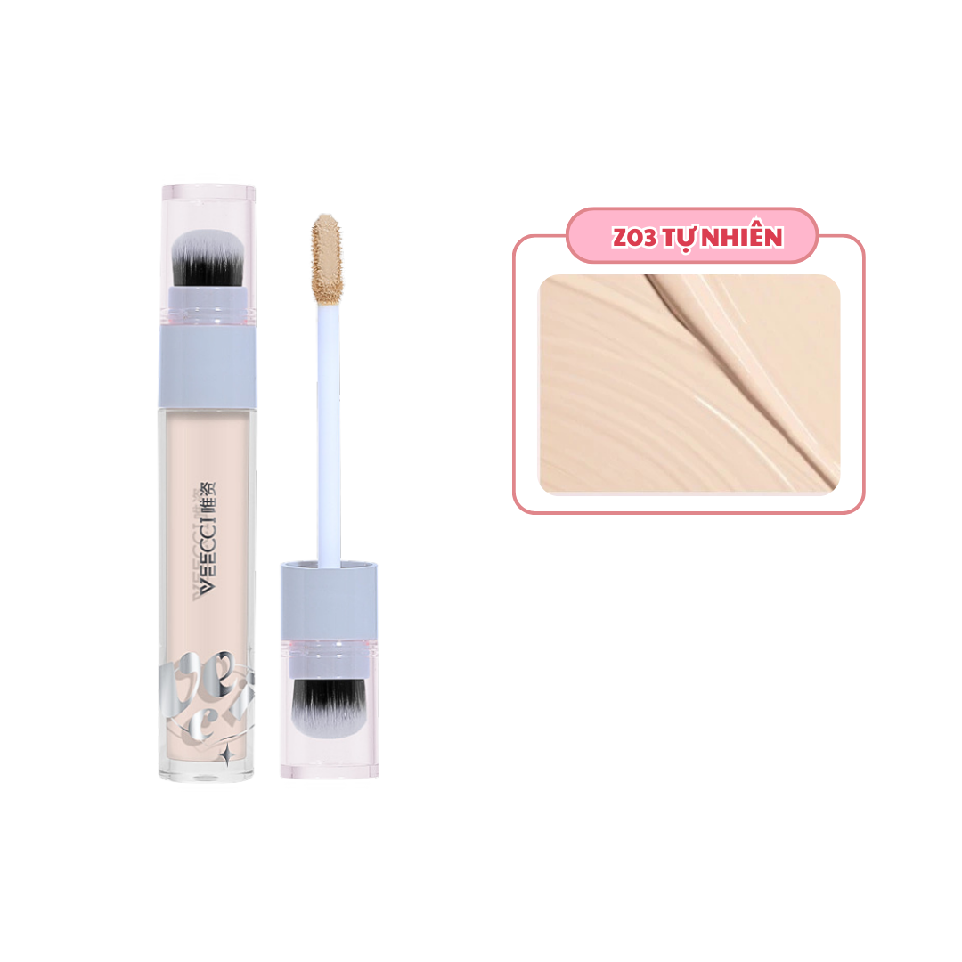 [VEECCI] Kem che khuyết điểm Veecci kèm đầu cọ 3.8g