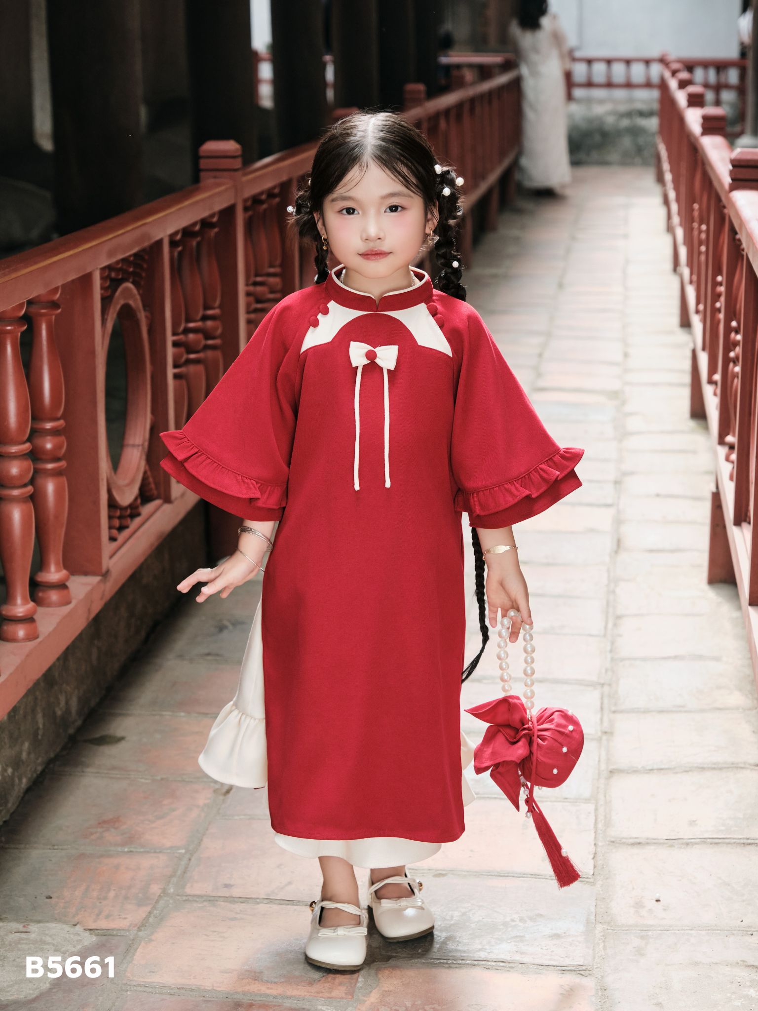 Bộ áo dài nhung ĐỎ Nguyệt Nguyệt_thumbnail_8