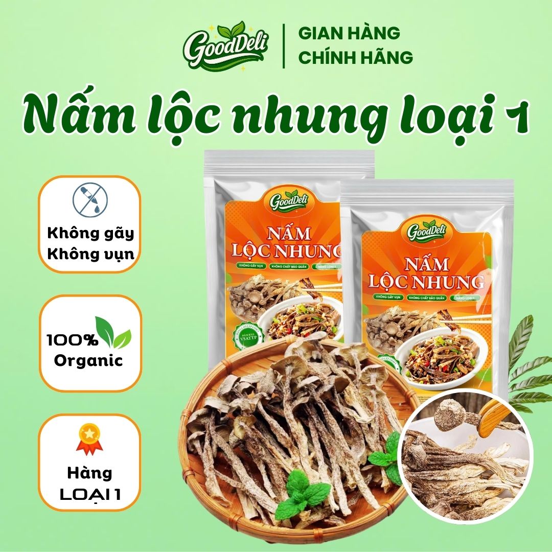 Nấm lộc nhung khô loại 1