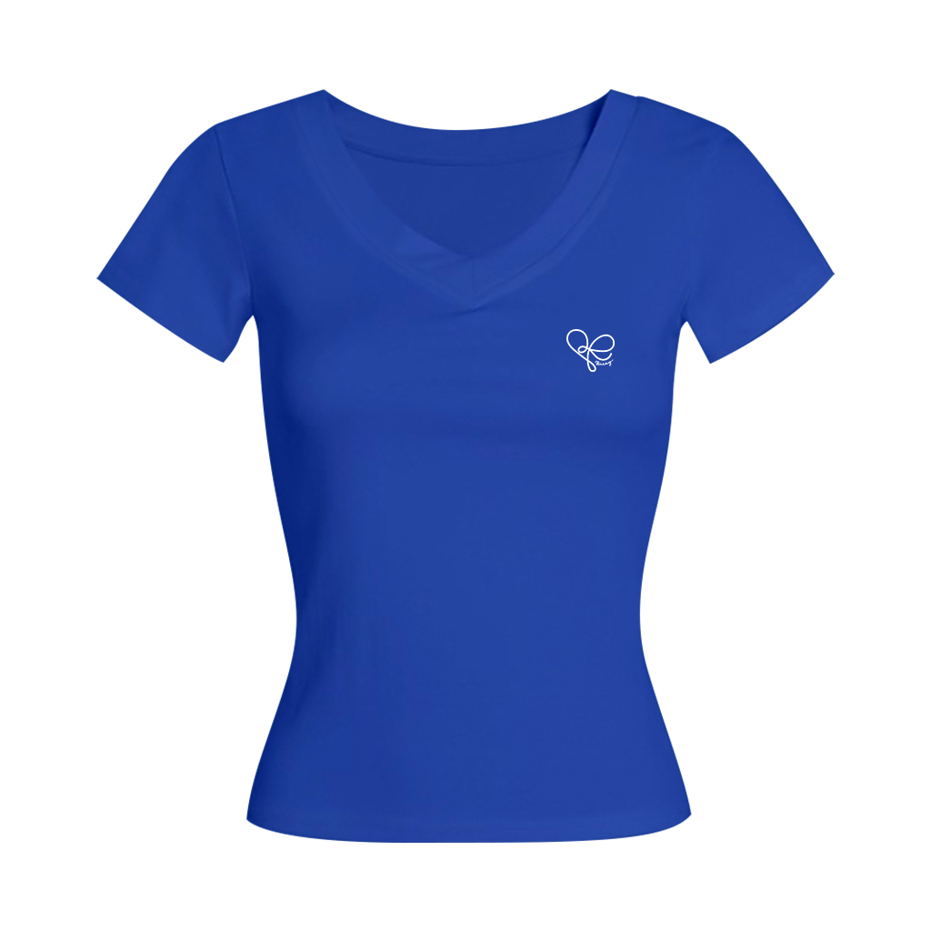 Áo thun nữ cổ tim ôm body Beezy 2489 form ôm 100% Visco dễ phối đồ thoáng mát thấm hút mồ hôi size S M L_thumbnail_11