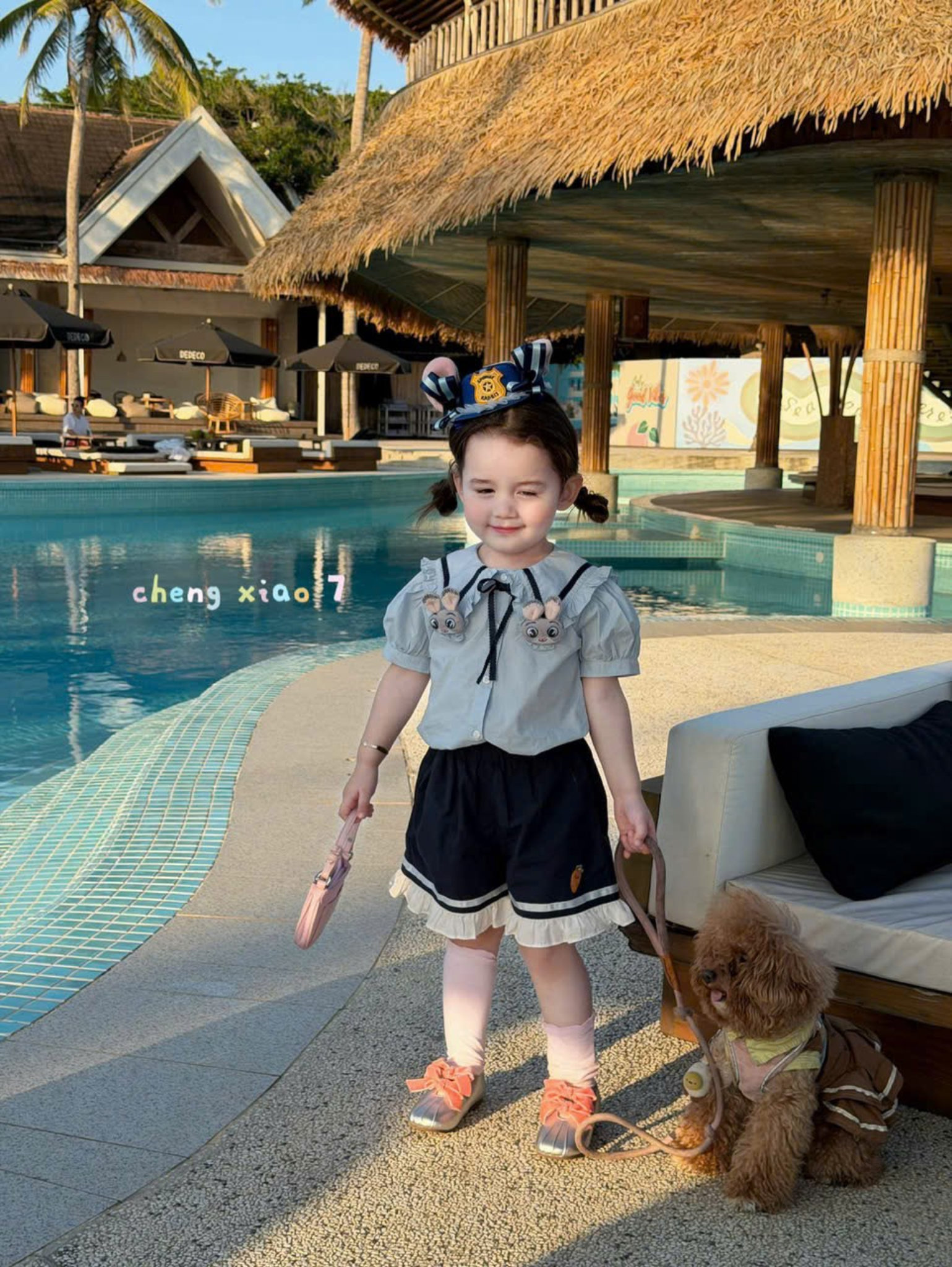 CX104 - Set bé gái phong cách thủy thủ phối chân váy bèo xinh xắn hãng CX7