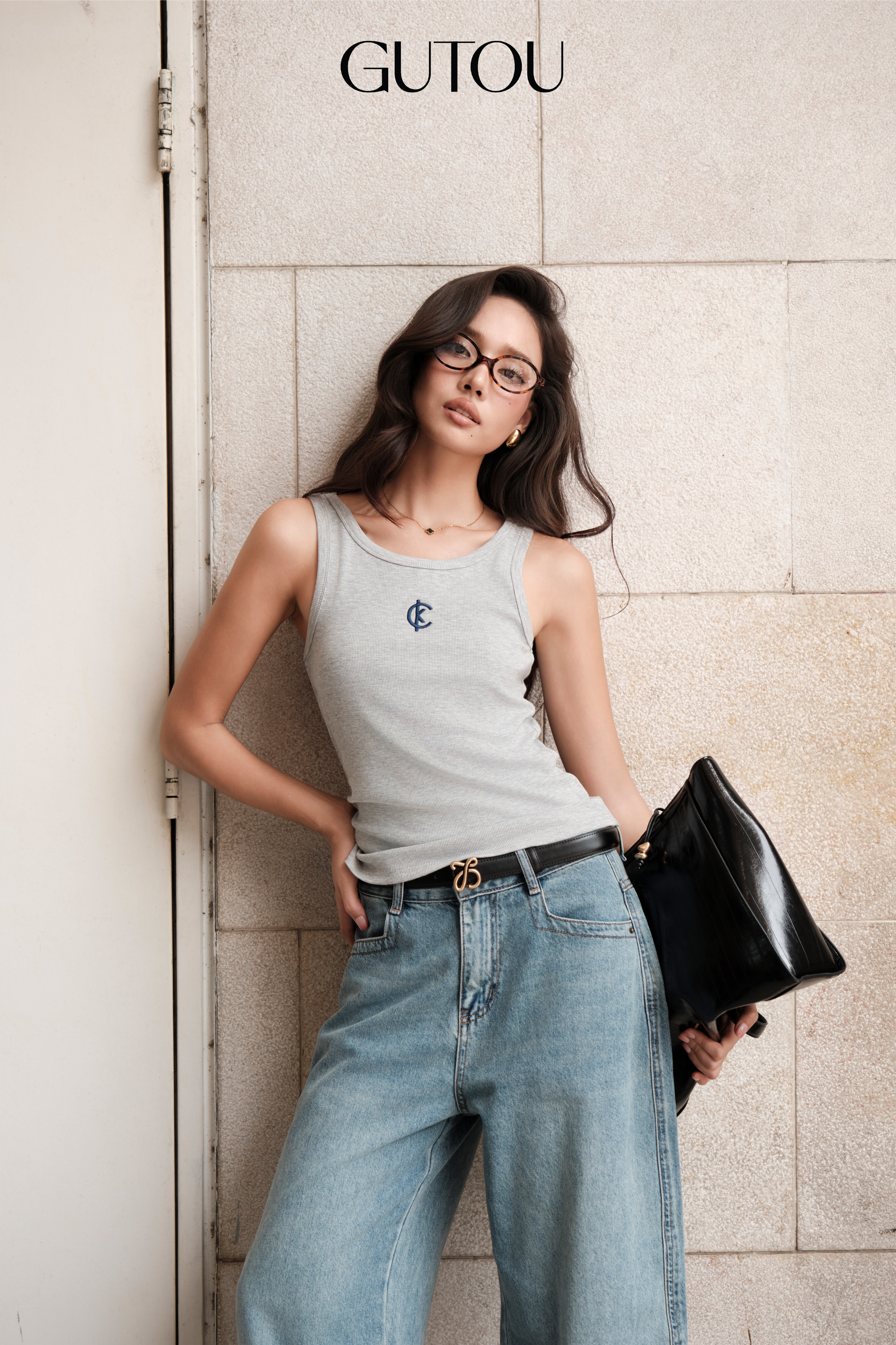 [ GUTOU ] Quần Jean Ngố Basic Dáng Suông_thumbnail_3