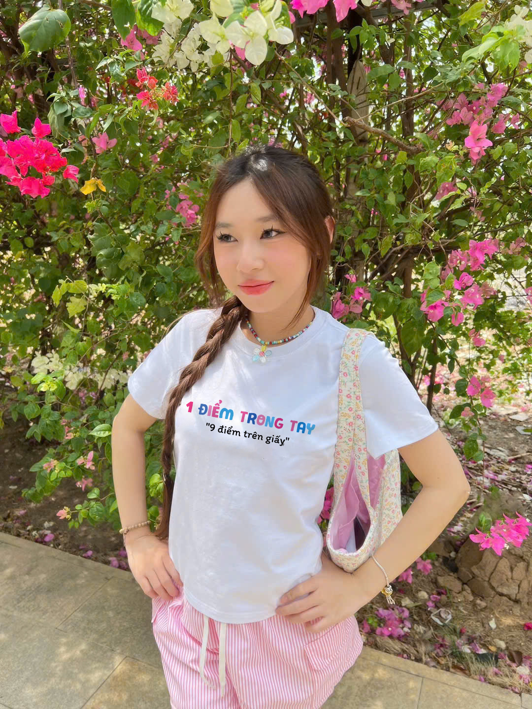 Áo thun baby tee dễ thương ABD2391 Miucho chất vải cotton co giãn thoáng mát cao cấp in Typography_thumbnail_3
