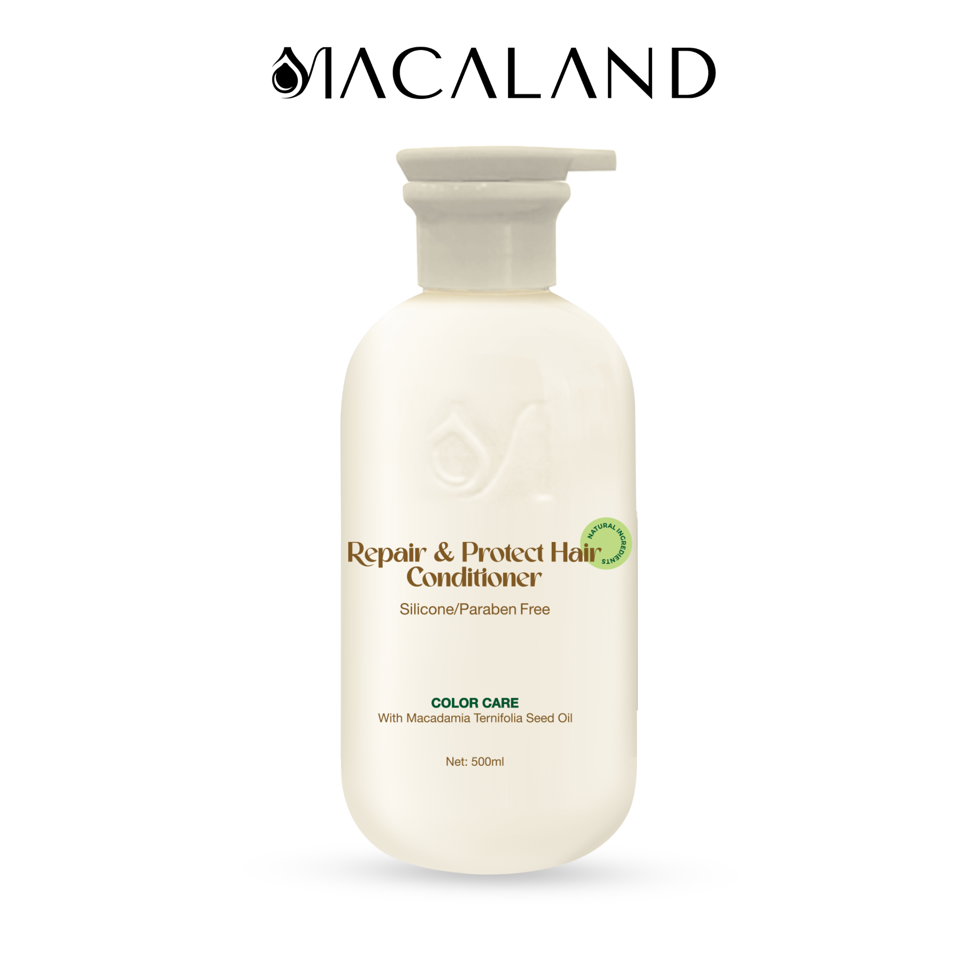 Dầu xả dưỡng tóc Mắc Ca MACALAND 500ml dưỡng tóc mềm mượt chắc khỏe, phục hồi hư tổn_thumbnail_0