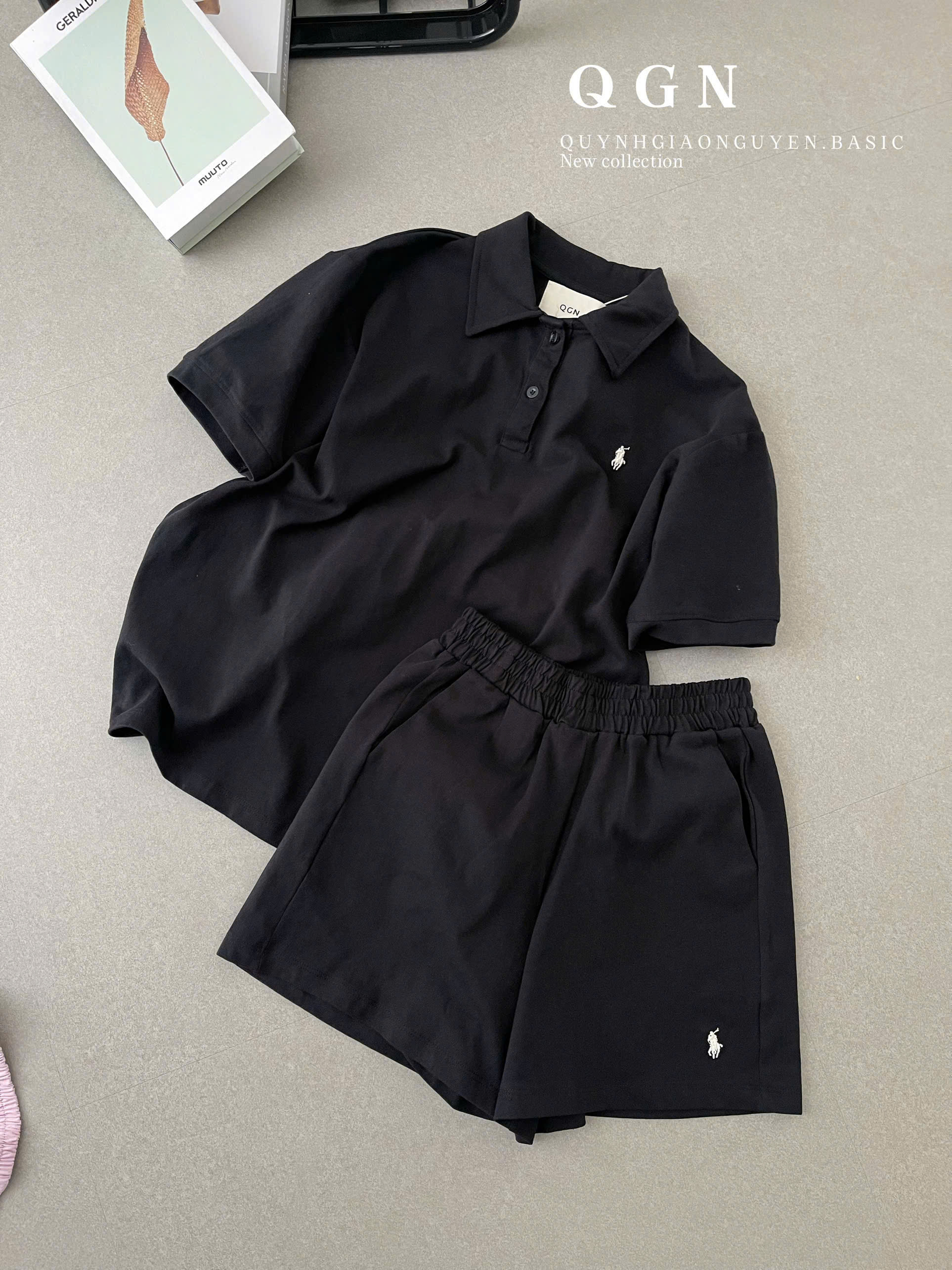 Set áo polo có cổ + quần đùi ( ĐẬU )_thumbnail_2