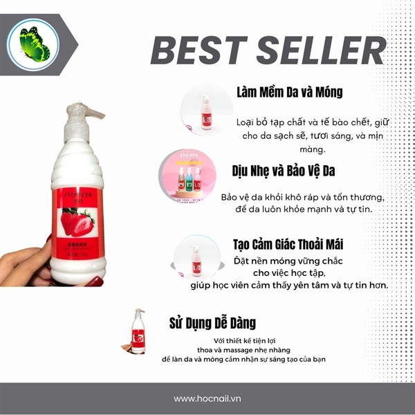 Mềm da - kem - SHANYA - có vòi