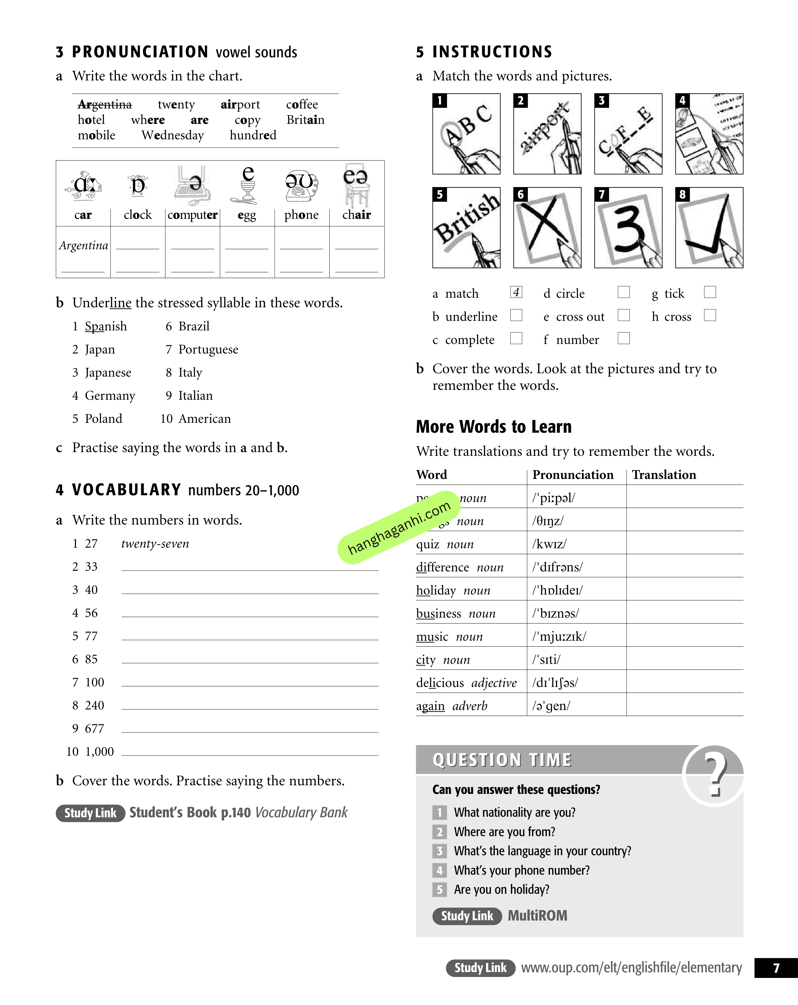 New English File Elementary Workbook with key_thumbnail_7
