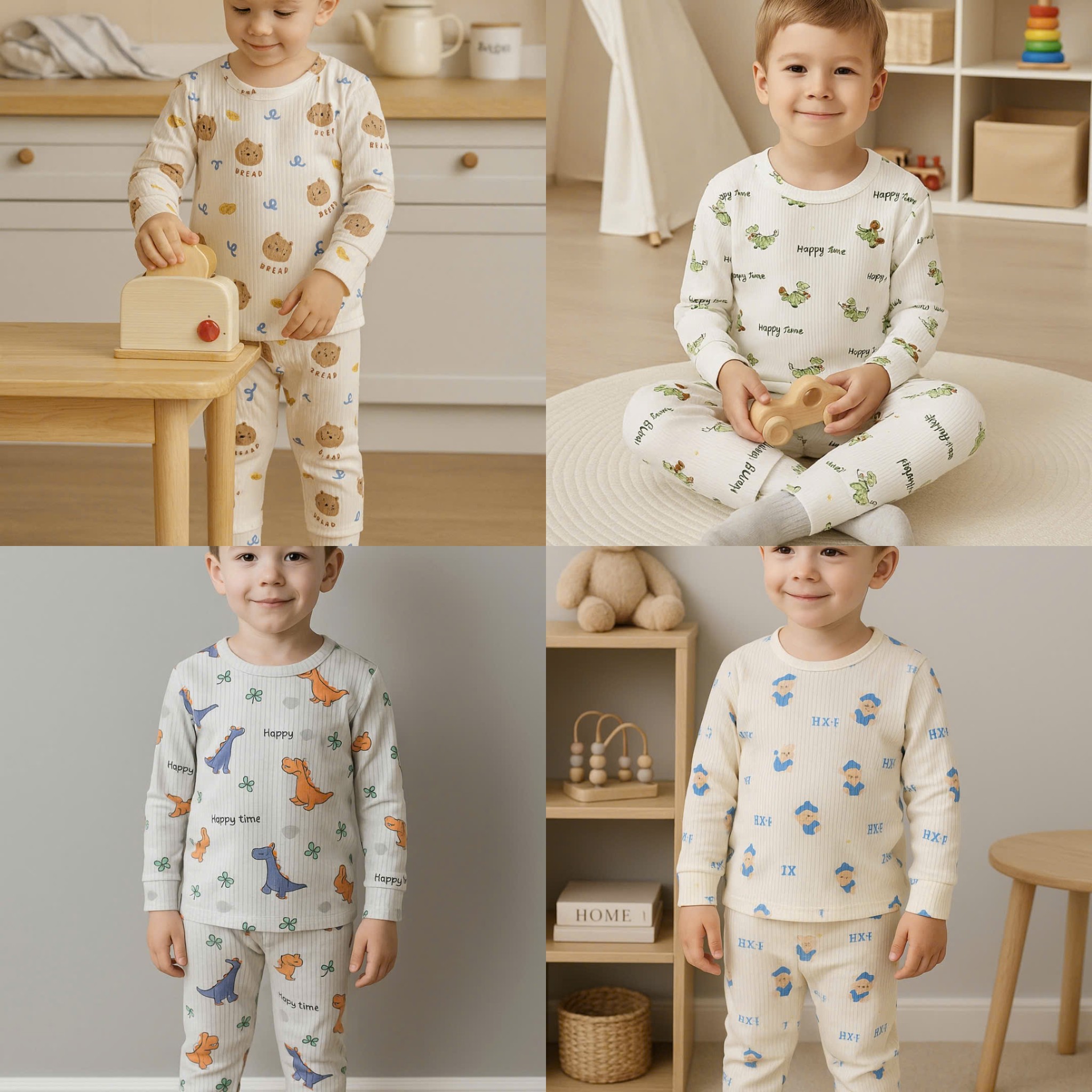 Q54 SET 3 BỘ DÀI TAY TĂM HÀN NGẪU NHIÊN - A105.51