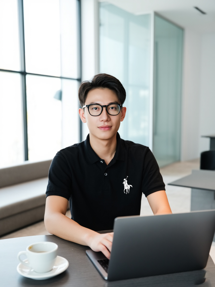 Áo polo nam cao cấp form vừa 2193 Miucho Iconic vải cá sấu polyester co giãn thoáng mát in artwork_thumbnail_5