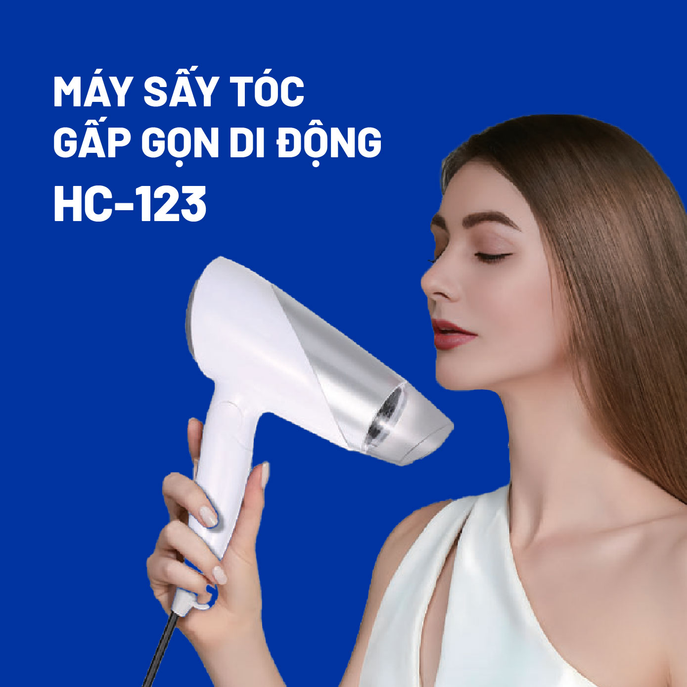 Máy sấy tóc Hyundai - HC-123-WH