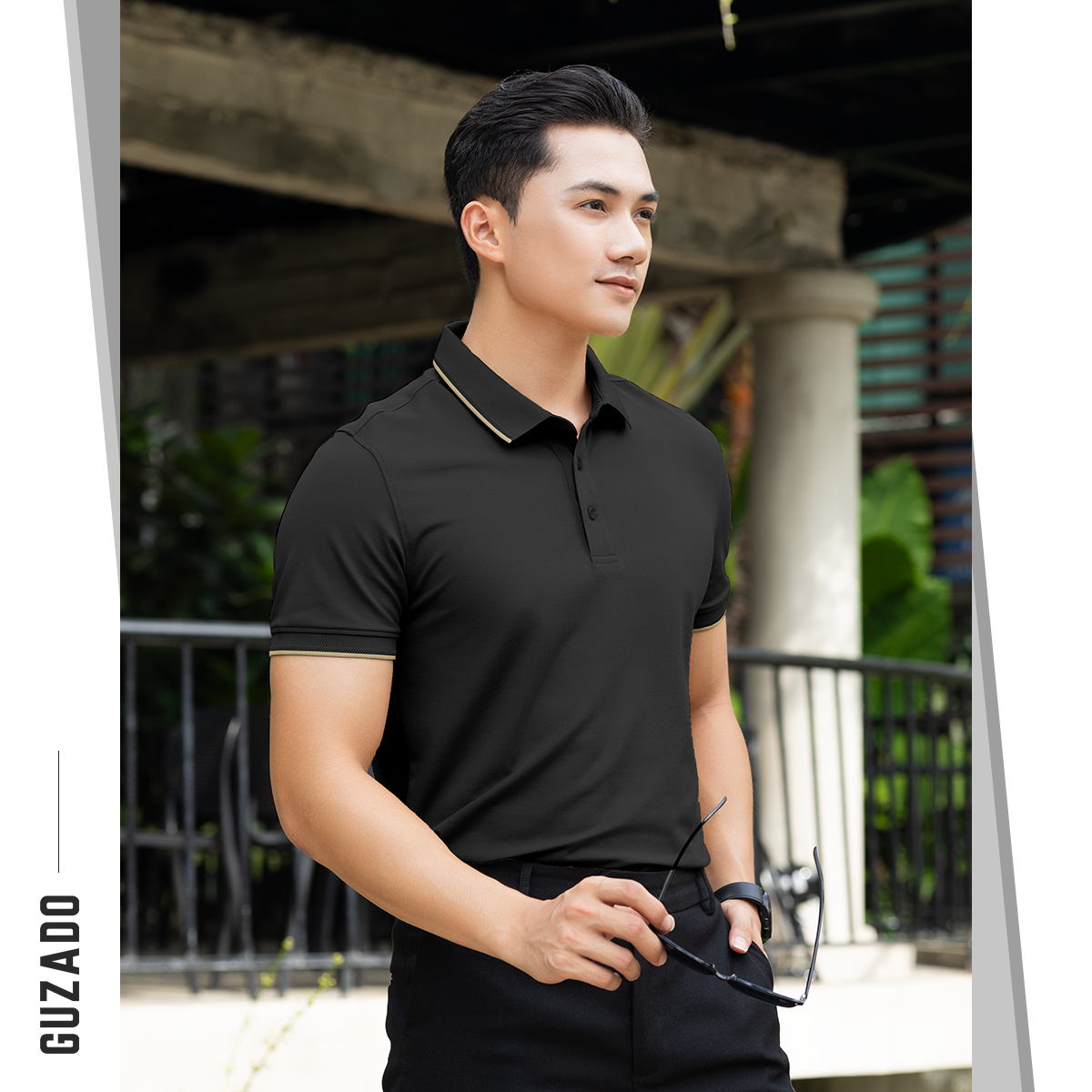 Áo Polo Nam Guzado Vải Coolmax Cá sấu Co Giãn MPS207_thumbnail_9