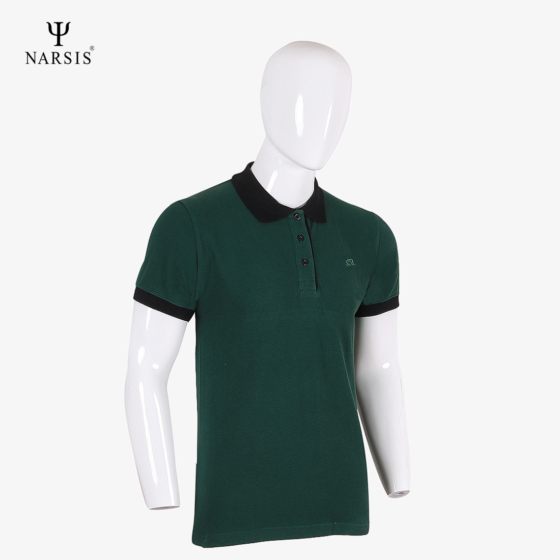 ÁO POLO CÓ CỔ NAM D4010 NARSIS CHẤT LIỆU THOÁNG MÁT, DỄ CHỊU, THOẢI MÁI CẢ NGÀY, DỄ VẬN ĐỘNG