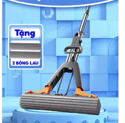 CÂY LAU NHÀ TỰ VẮT BẰNG BỌT XỐP