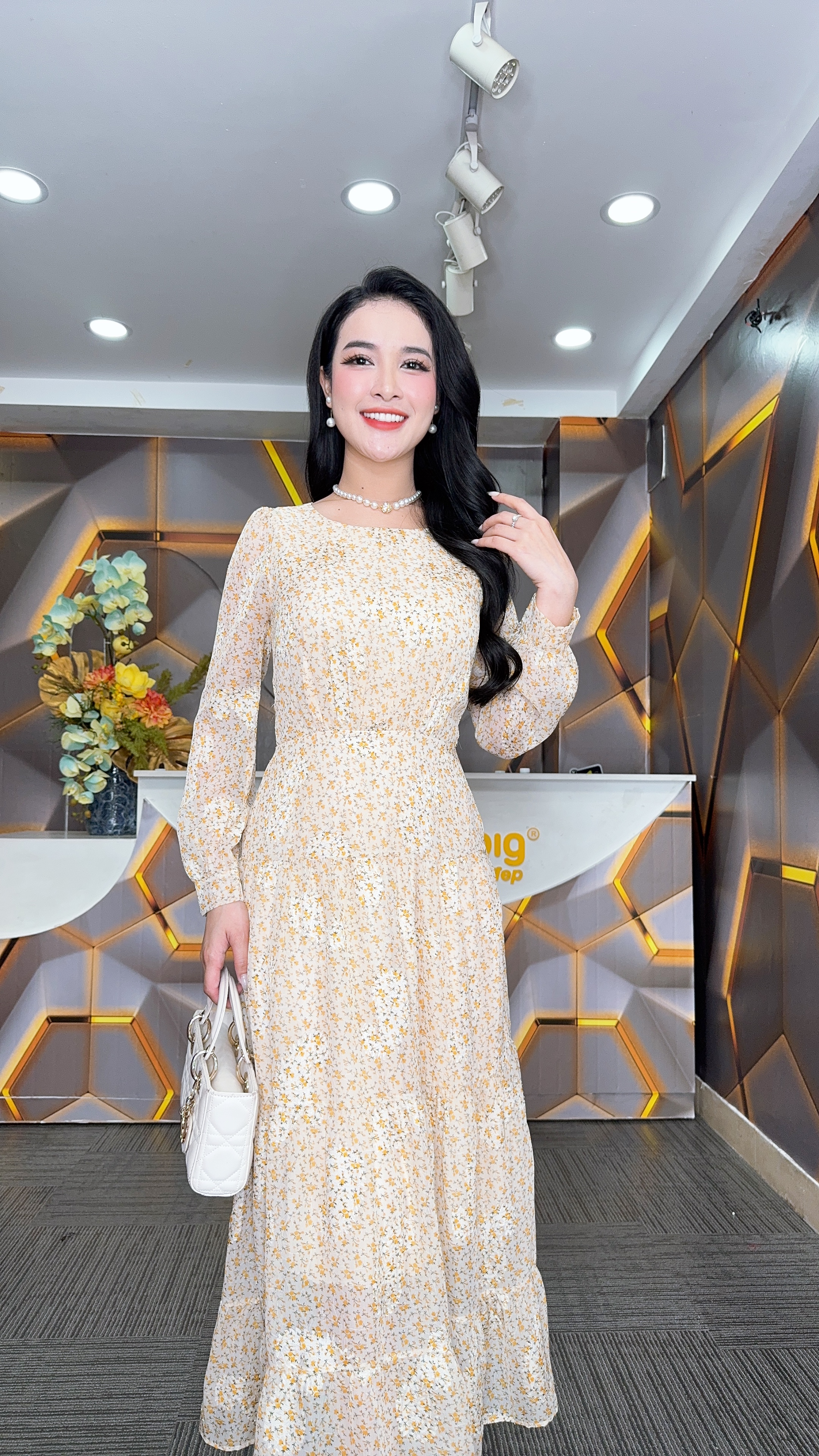 Đầm xòe - Y1819 - Thương hiệu Zonbig_thumbnail_6