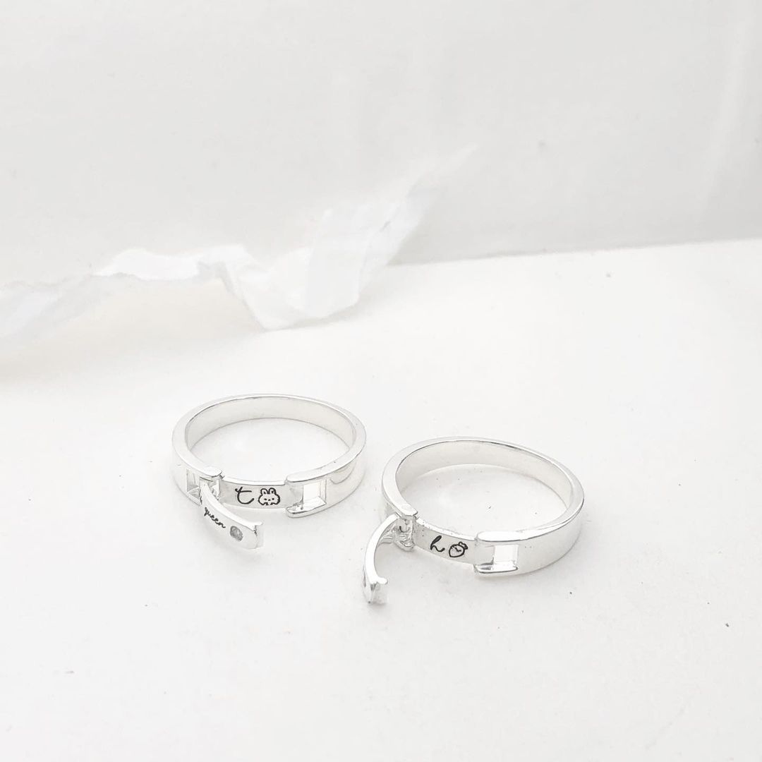 ĐN89 - Nhẫn đôi khóa bật thông điệp ẩn giấu khắc in theo yêu cầu_thumbnail_1