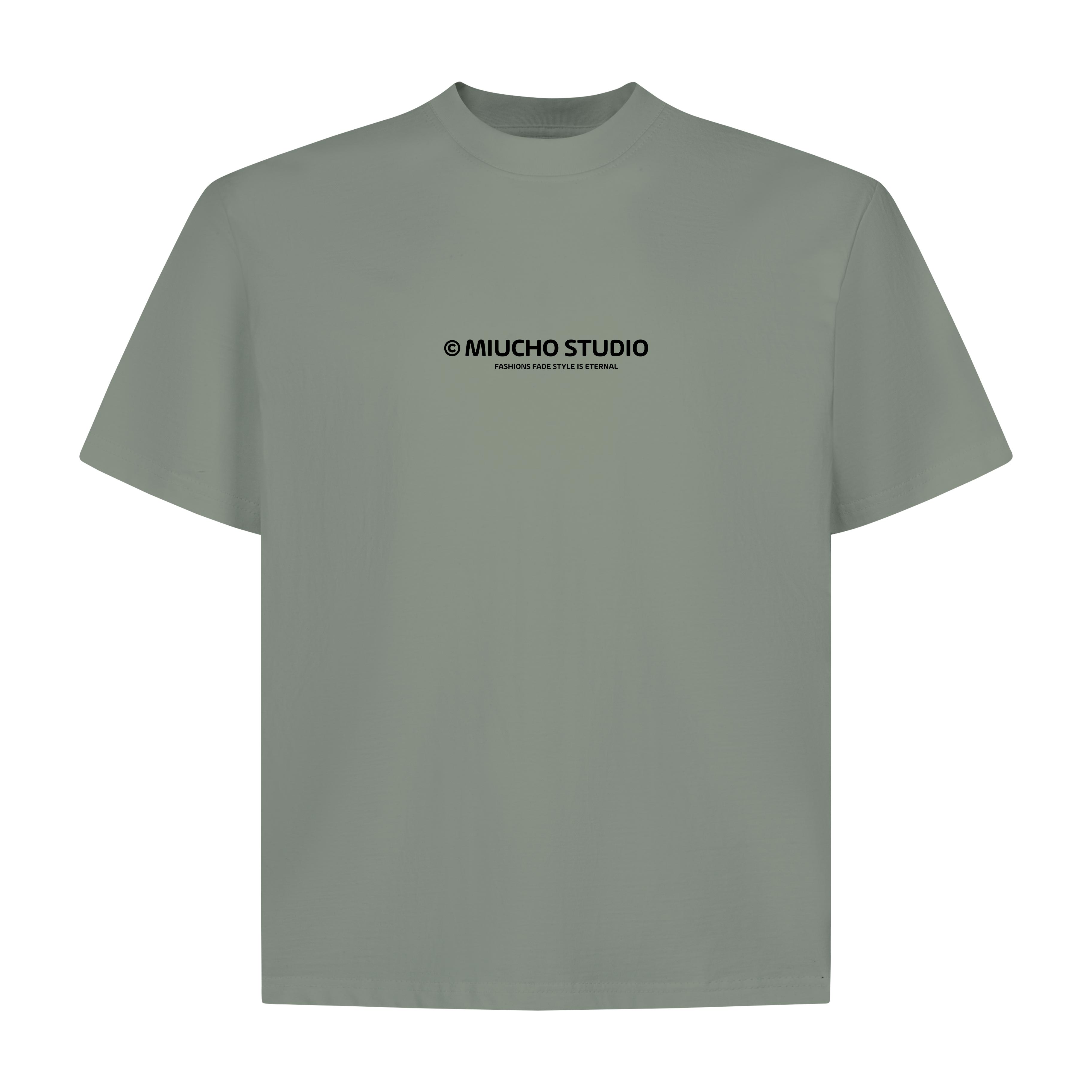 Áo phông nam form boxy vải 2C 250gsm AXD1596 Miucho Club Local Brand in basic_thumbnail_0