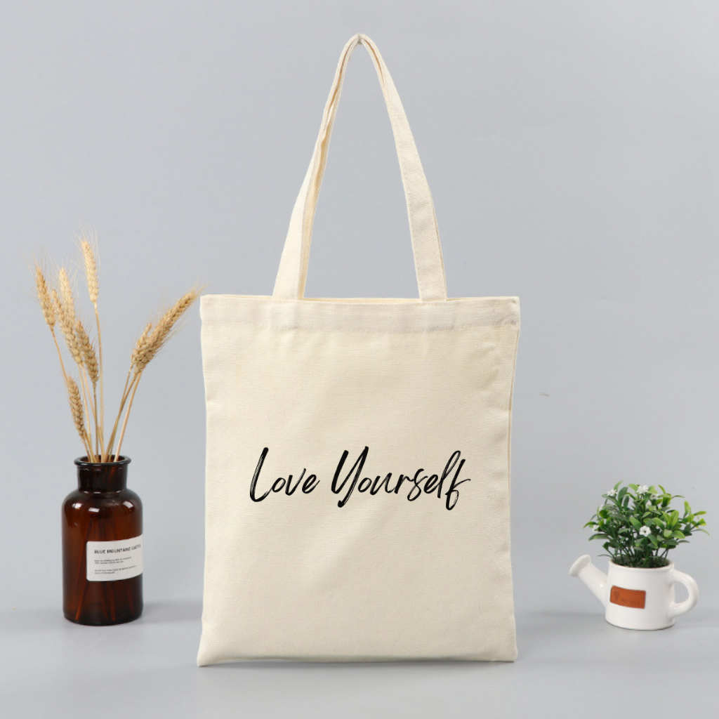 Túi tote vải canvas We Tee phong cách Hàn Quốc có khoá kéo và ngăn phụ - TOTE03_thumbnail_21