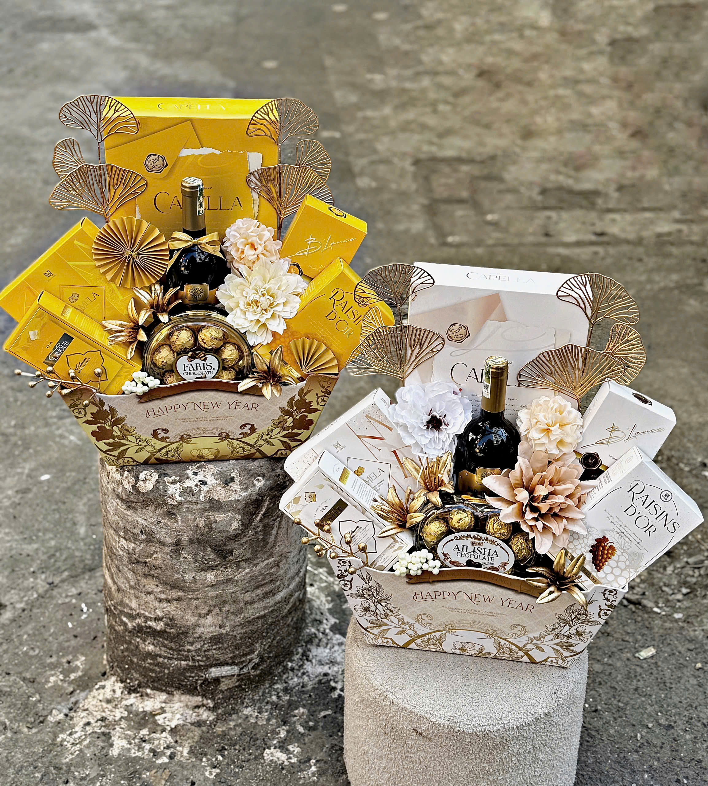 Set quà Tết thuyền