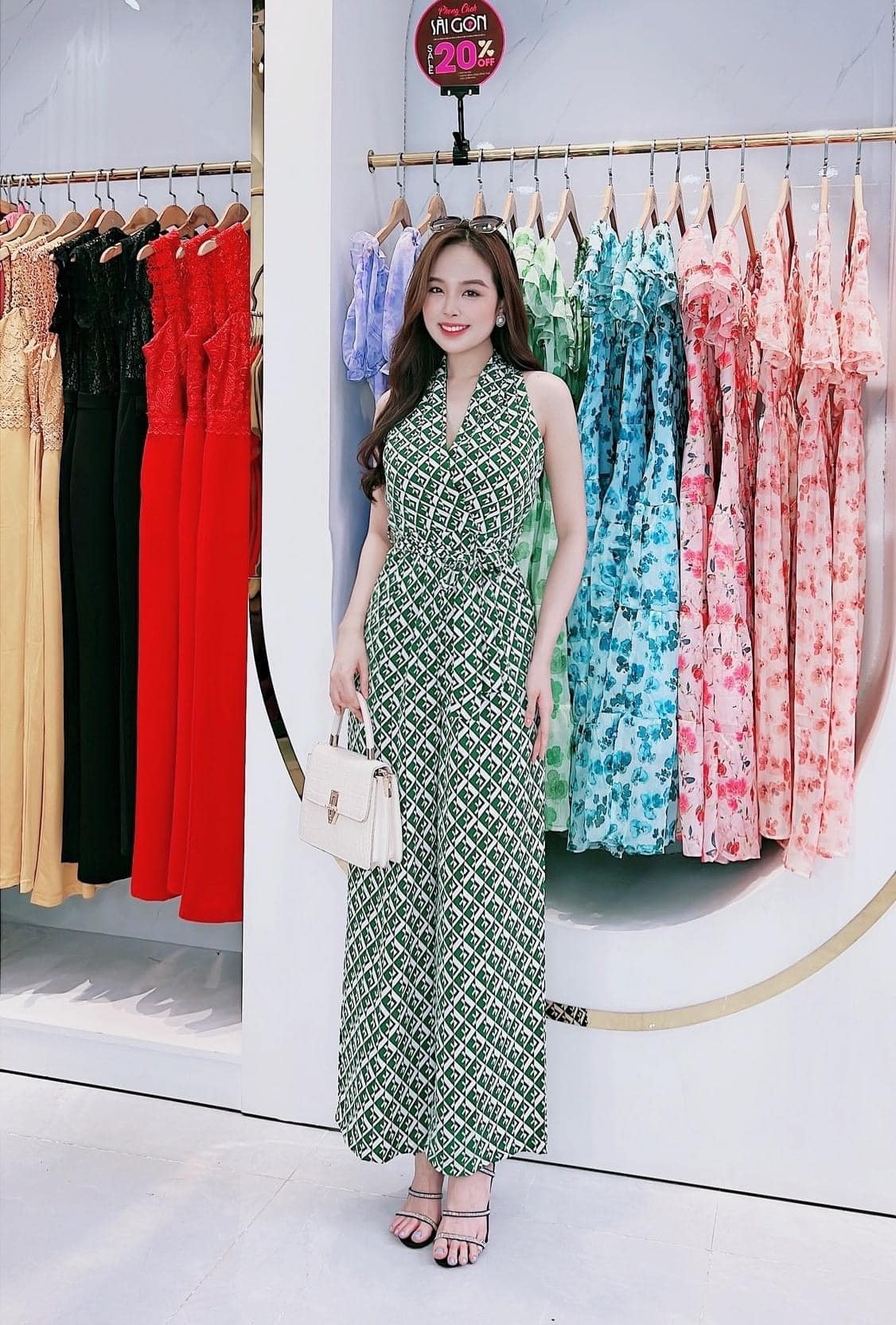 Jumpsuit thiết kế kiểu cổ yếm cột eo cá tính_thumbnail_11