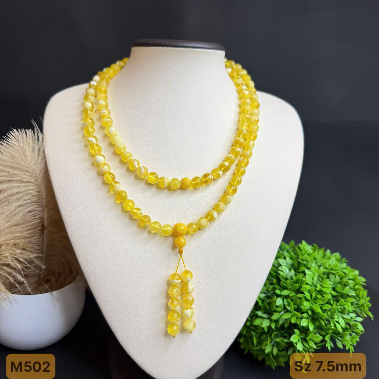 Chuỗi 108 Mật Bạch - M502